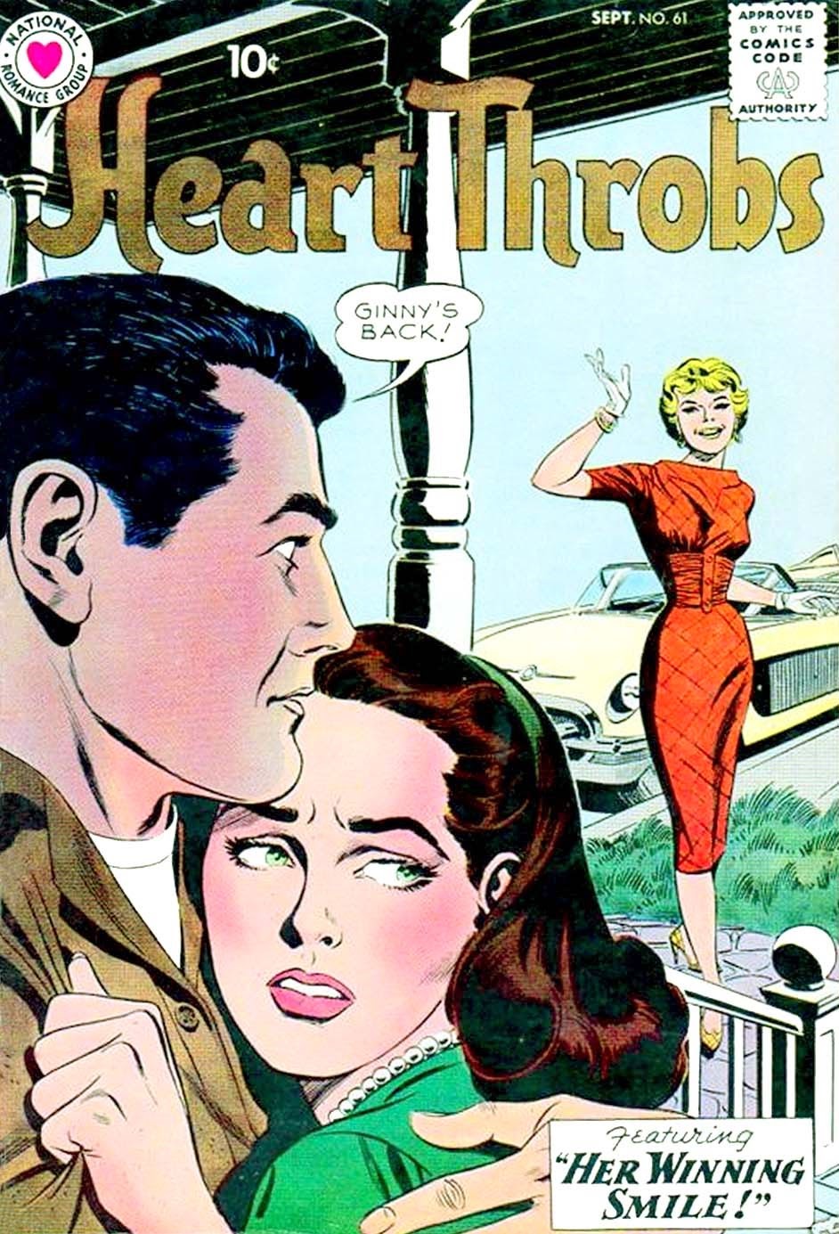 Read online Heart Throbs comic -  Issue #61 - 1