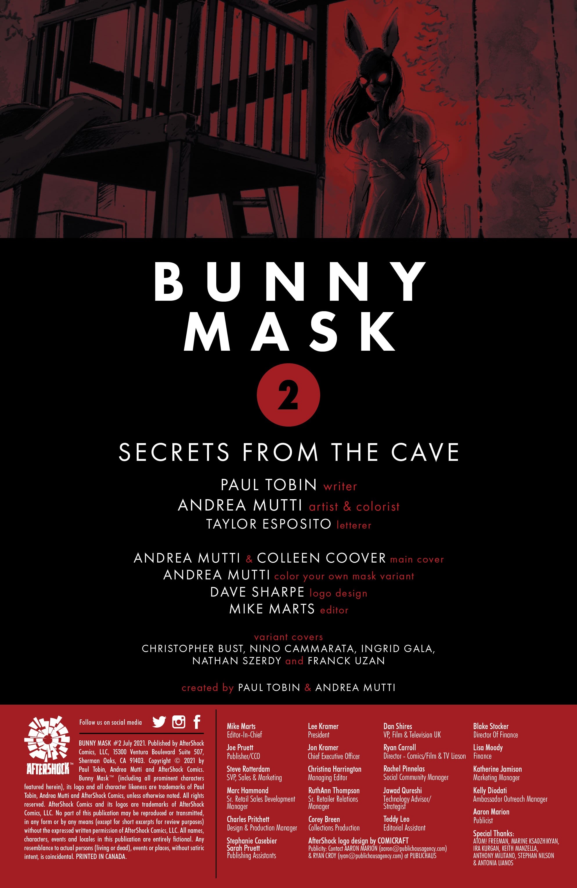 Read online Bunny Mask comic -  Issue #2 - 2