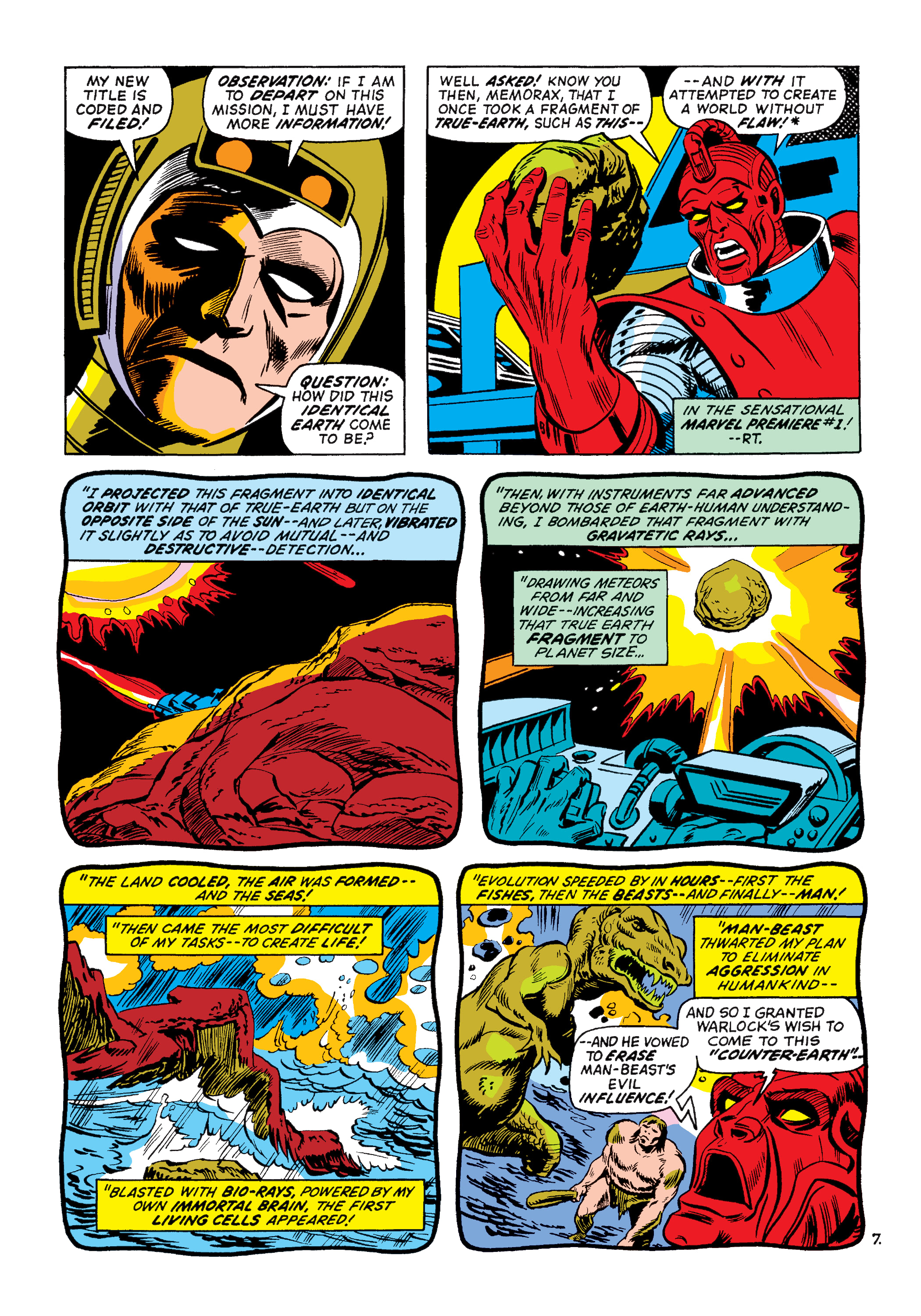 Read online Marvel Masterworks: Warlock comic -  Issue # TPB 1 (Part 3) - 8
