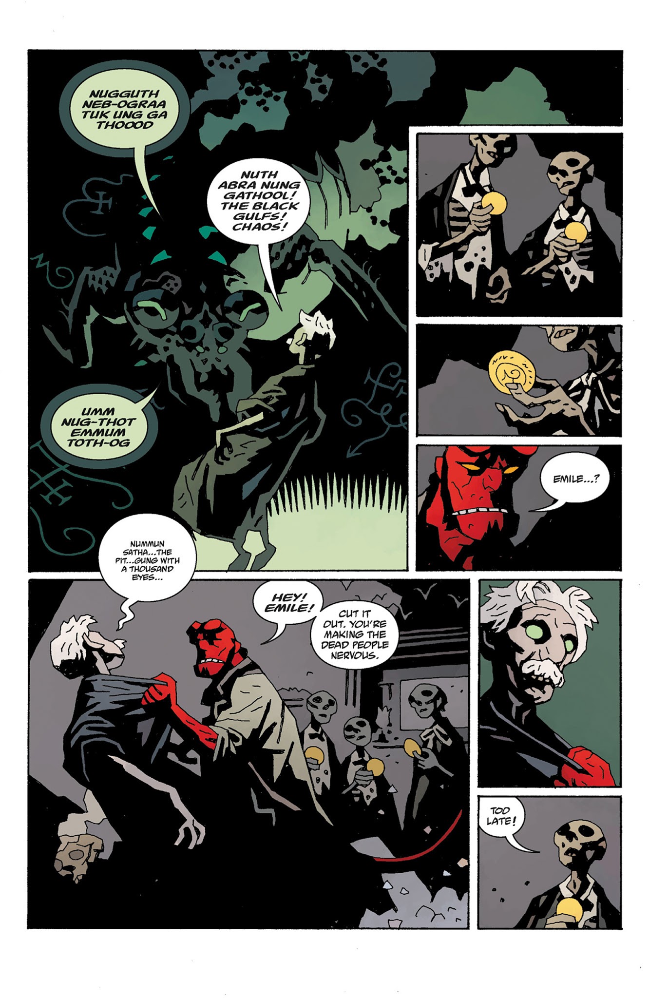 Read online Hellboy: The Bride Of Hell  and Others comic -  Issue # TPB - 150