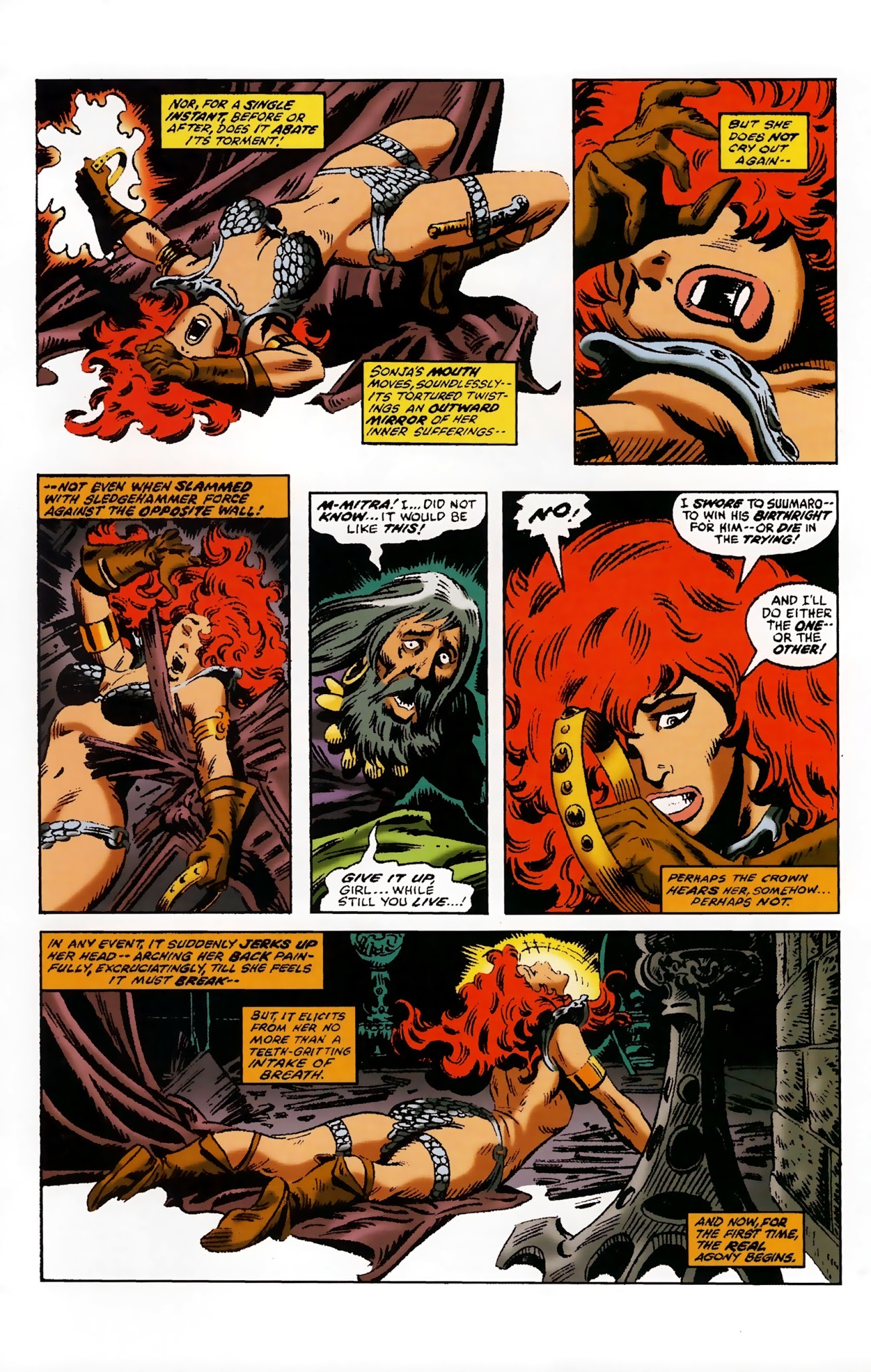 Read online The Adventures of Red Sonja comic -  Issue # TPB 3 - 103