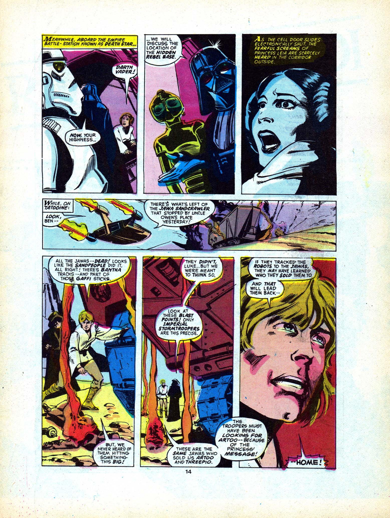 Read online Return of the Jedi comic -  Issue #11 - 14