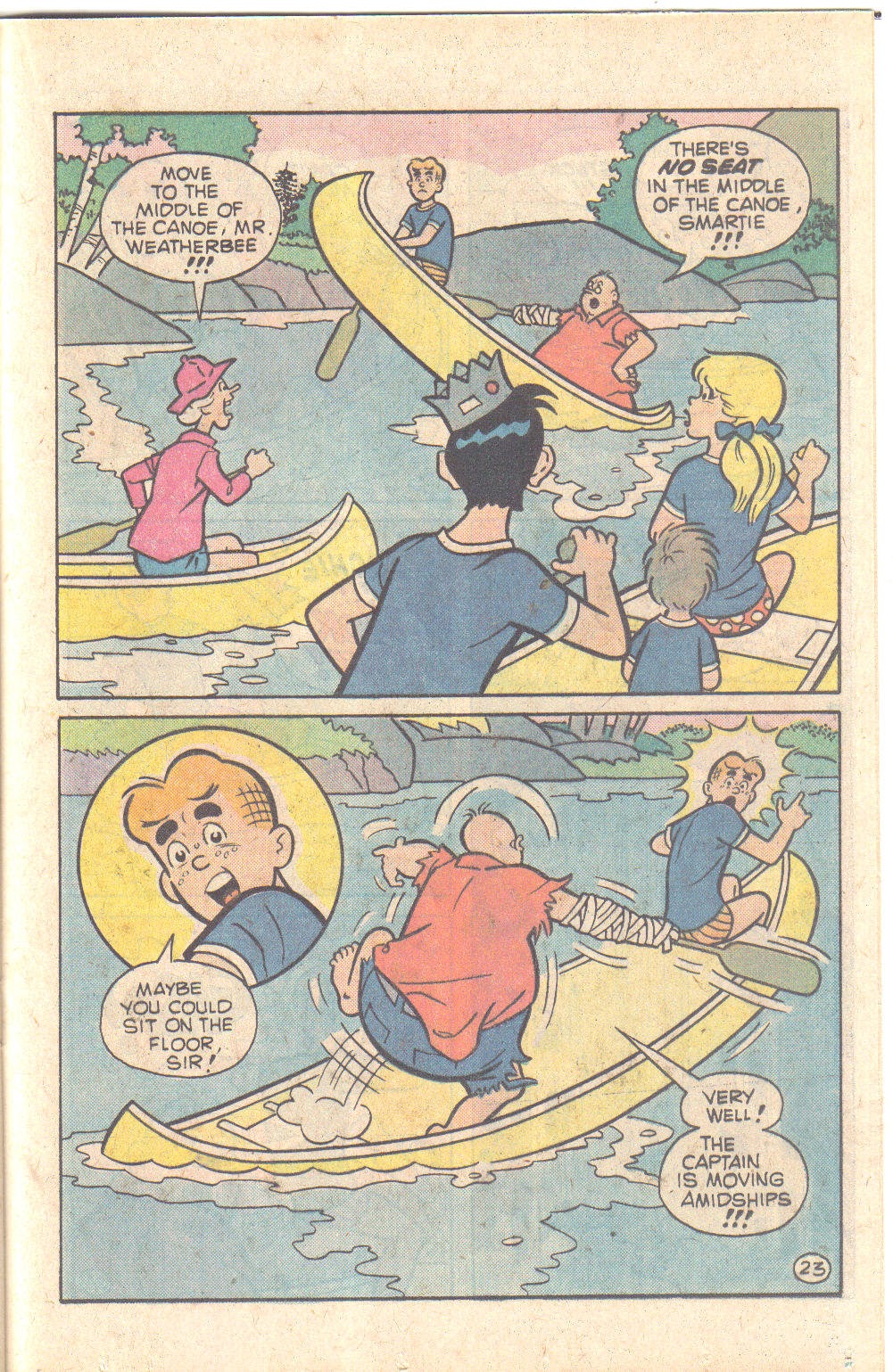 Read online Archie and Mr. Weatherbee comic -  Issue # Full - 27