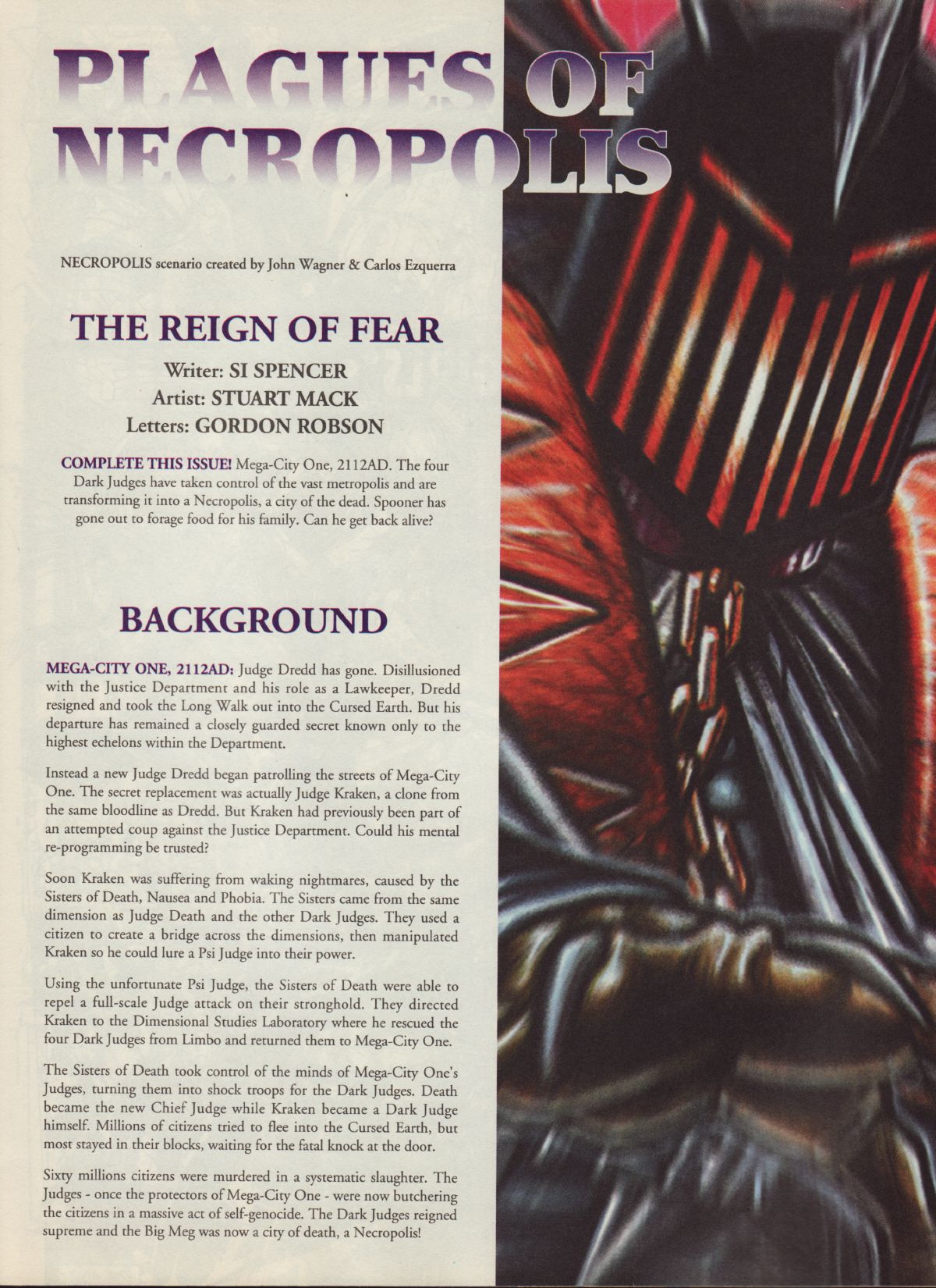Read online Judge Dredd: The Megazine (vol. 2) comic -  Issue #81 - 24