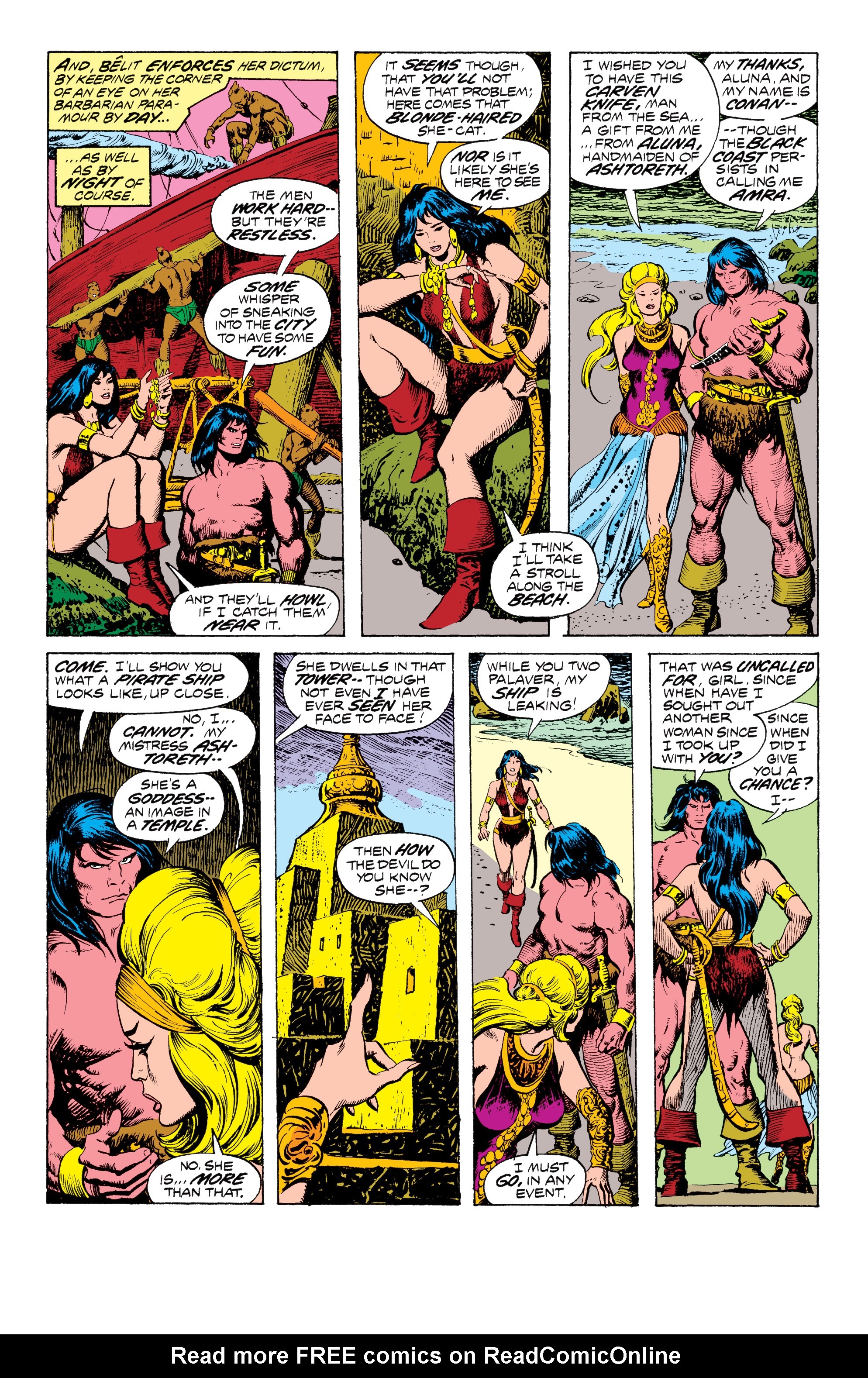 Read online Conan the Barbarian Epic Collection: The Original Marvel Years - Of Once and Future Kings comic -  Issue # TPB (Part 3) - 1