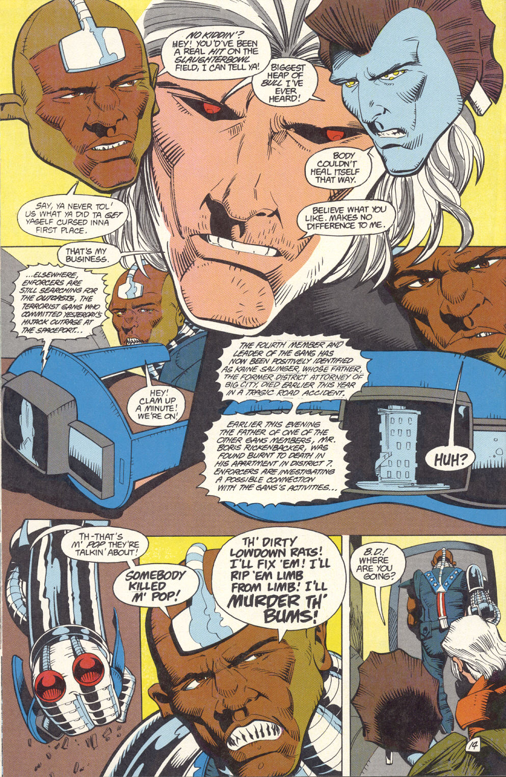 Read online Outcasts comic -  Issue #5 - 15