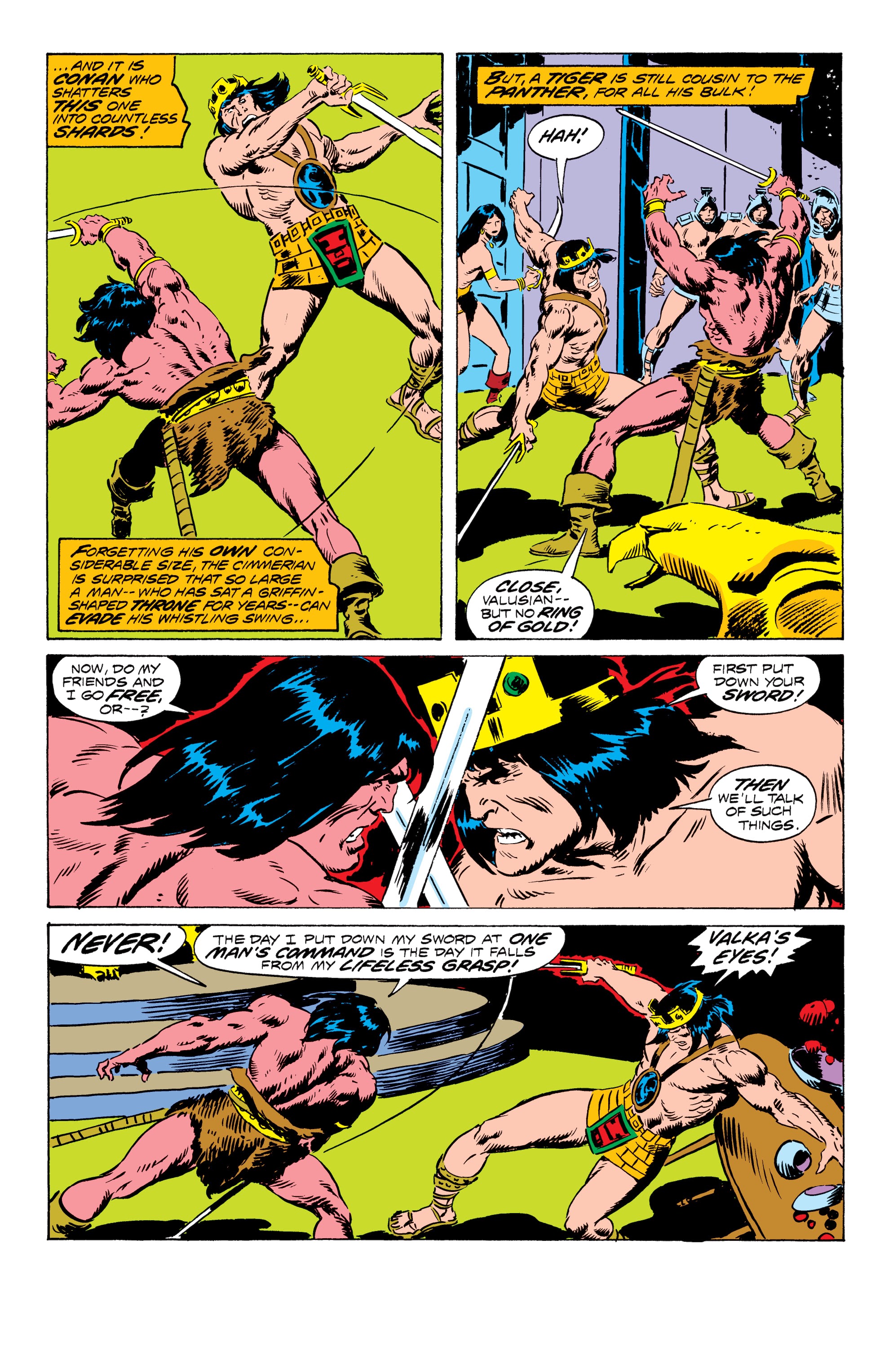 Read online Conan the Barbarian Epic Collection: The Original Marvel Years - Of Once and Future Kings comic -  Issue # TPB (Part 2) - 66