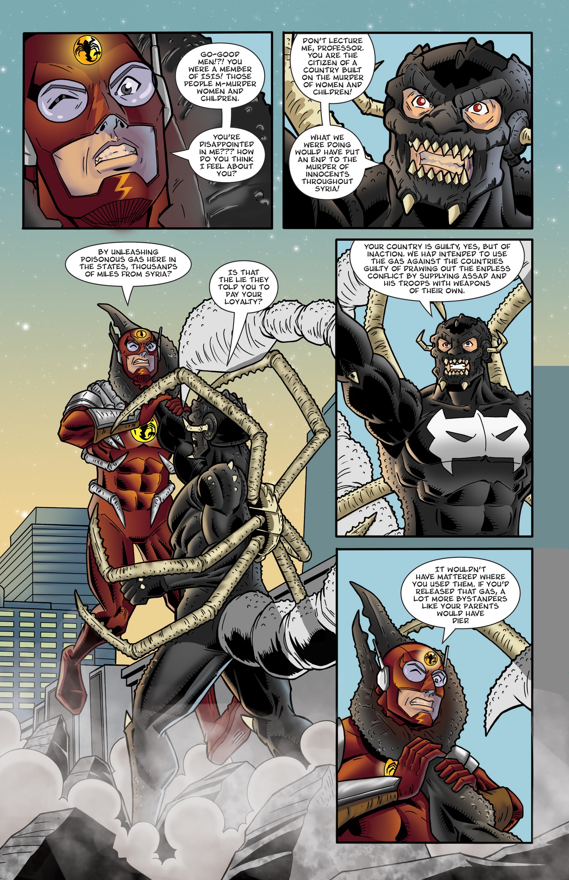 Read online Crimson Scorpion comic -  Issue #2 - 7