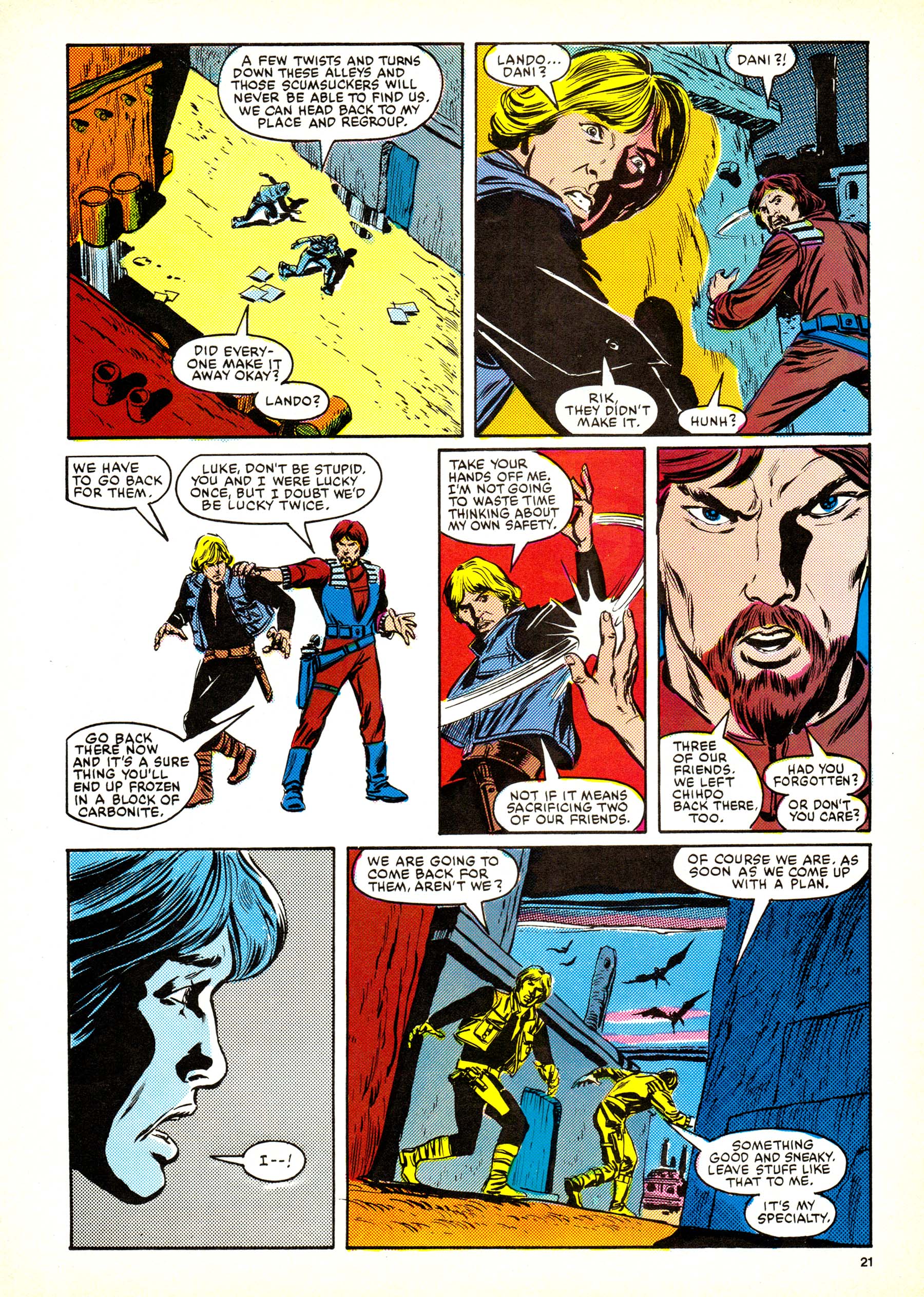 Read online Return of the Jedi comic -  Issue #152 - 21