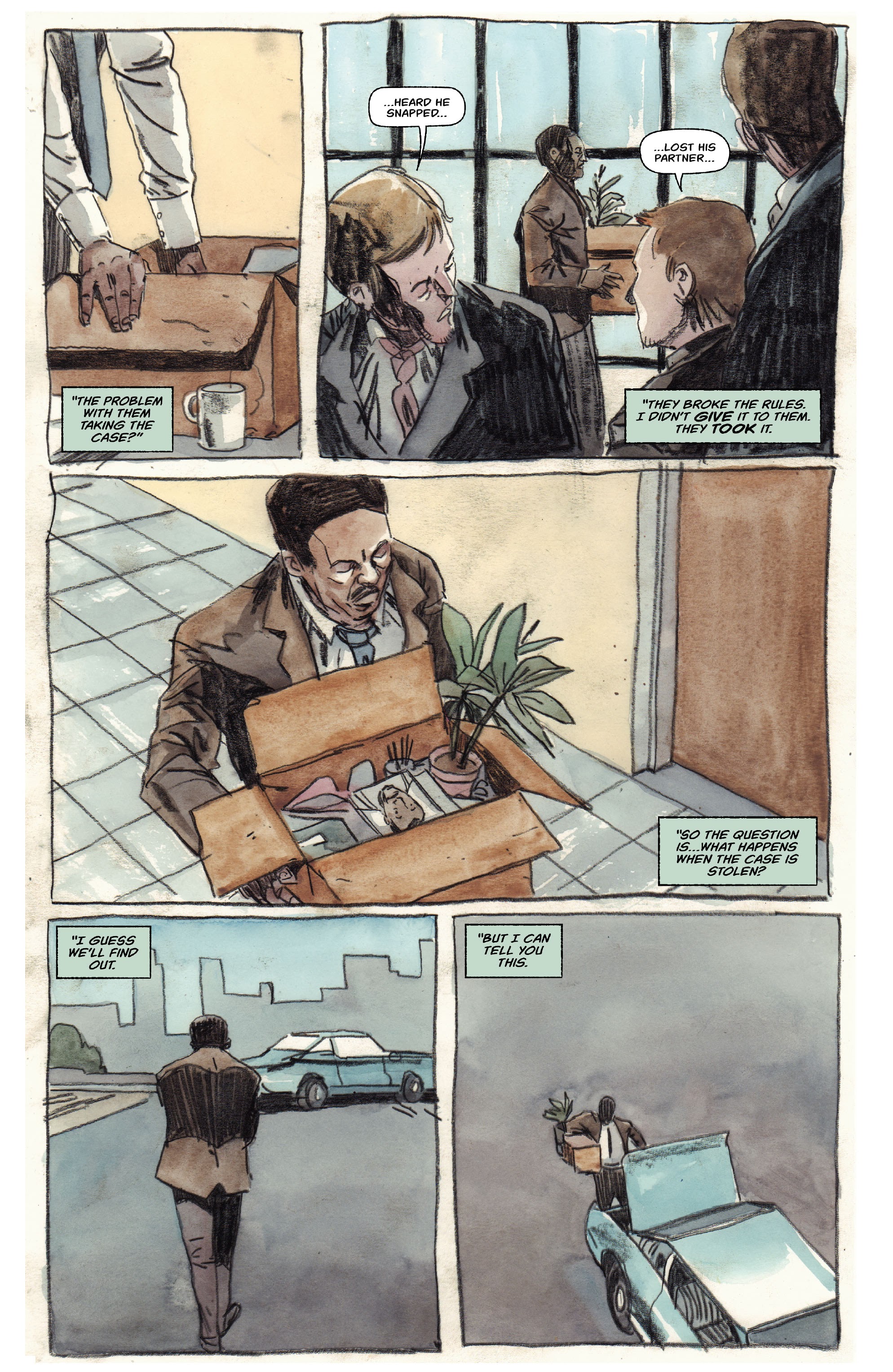 Read online Fear Case comic -  Issue #4 - 25