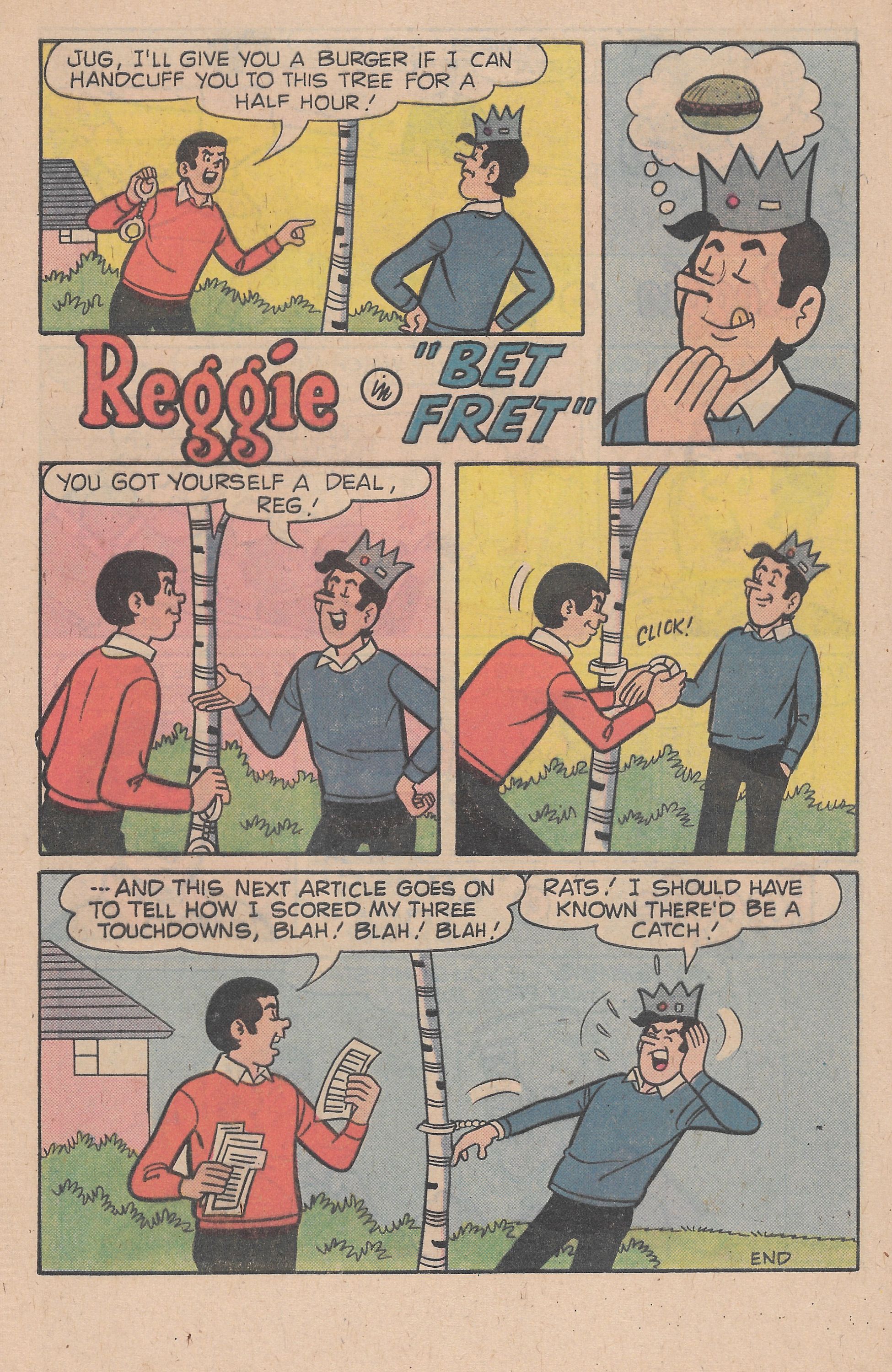 Read online Reggie's Wise Guy Jokes comic -  Issue #53 - 8