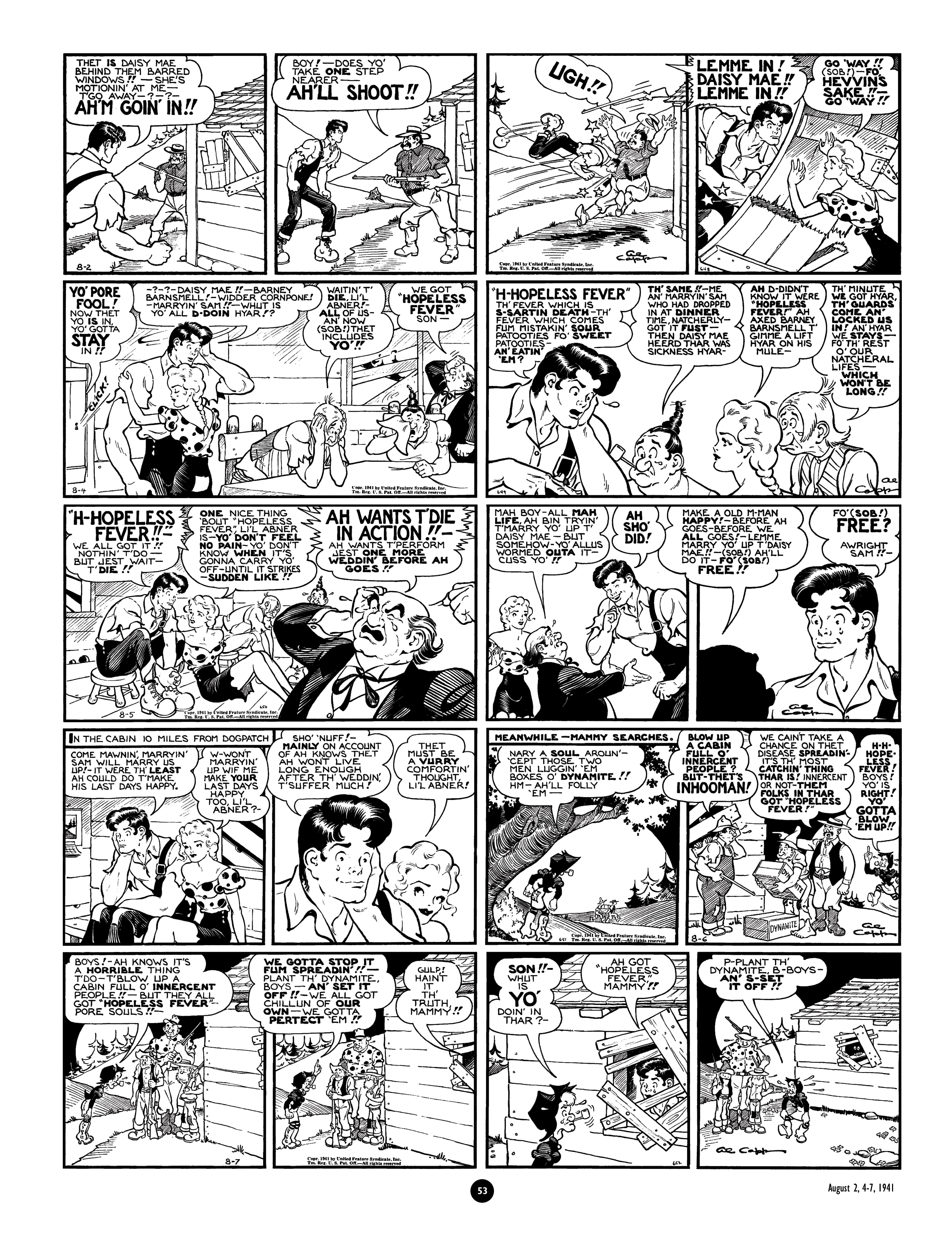 Read online Al Capp's Li'l Abner Complete Daily & Color Sunday Comics comic -  Issue # TPB 4 (Part 1) - 54