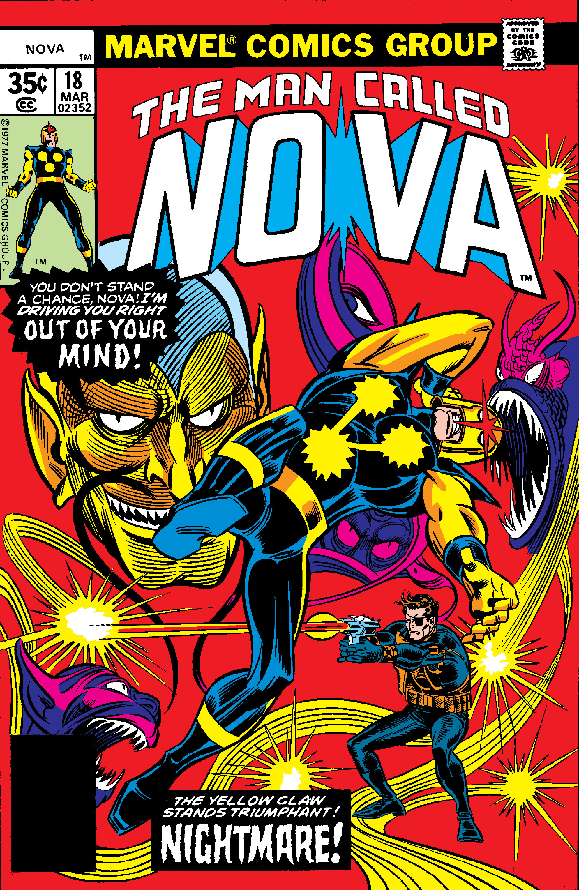 Read online Nova (1976) comic -  Issue #18 - 1