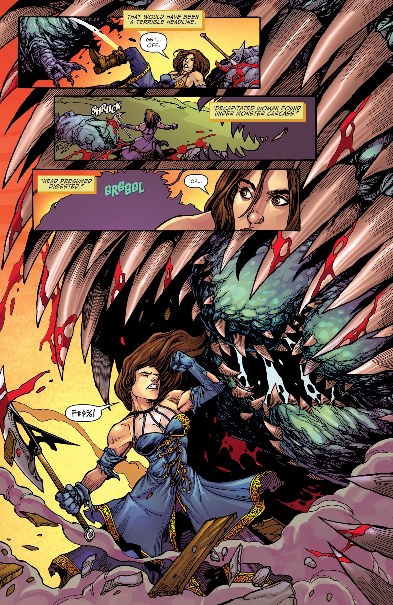 Read online Belle: Beast Hunter comic -  Issue #2 - 12