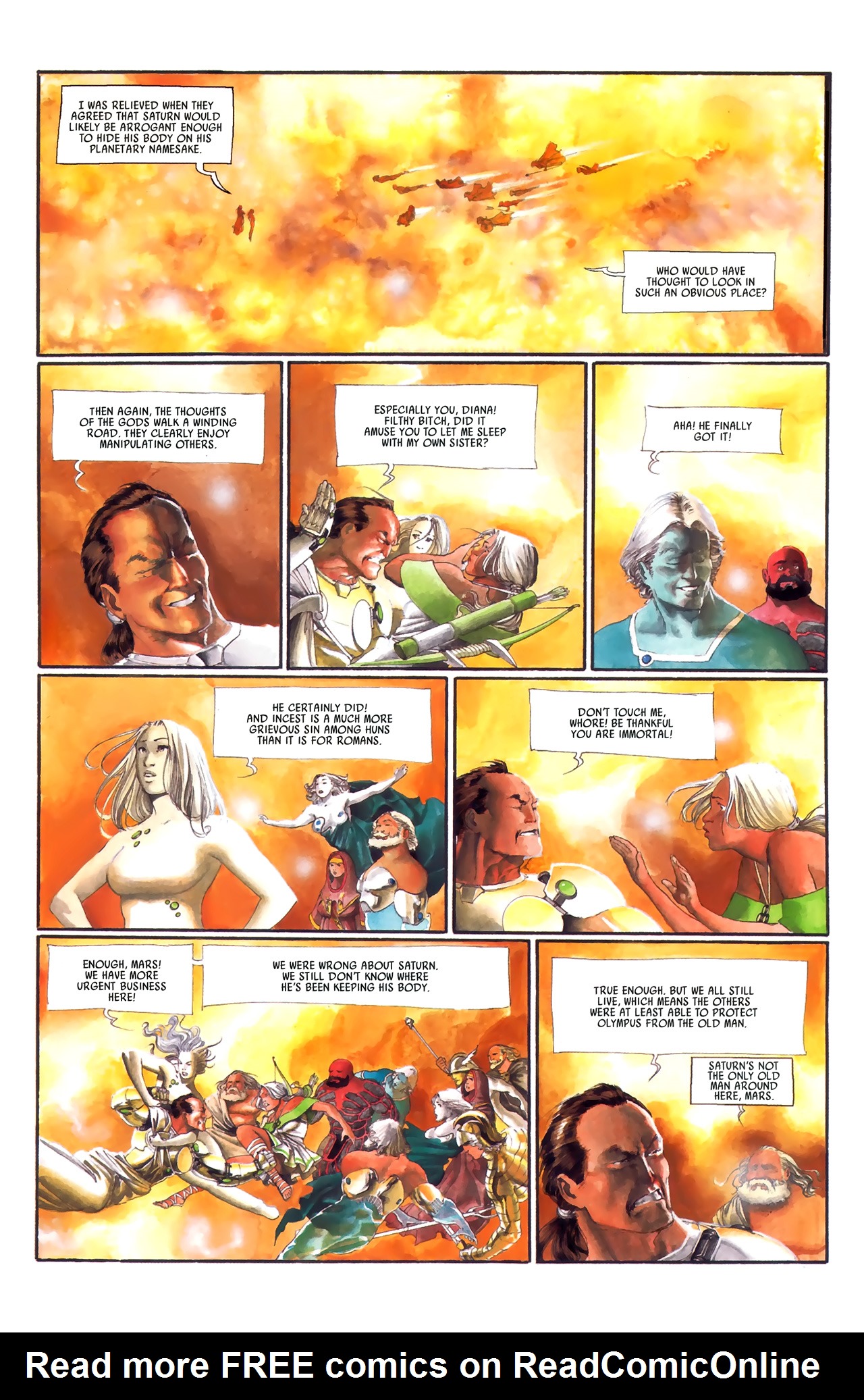 Read online Scourge Of The Gods: The Fall comic -  Issue #3 - 24
