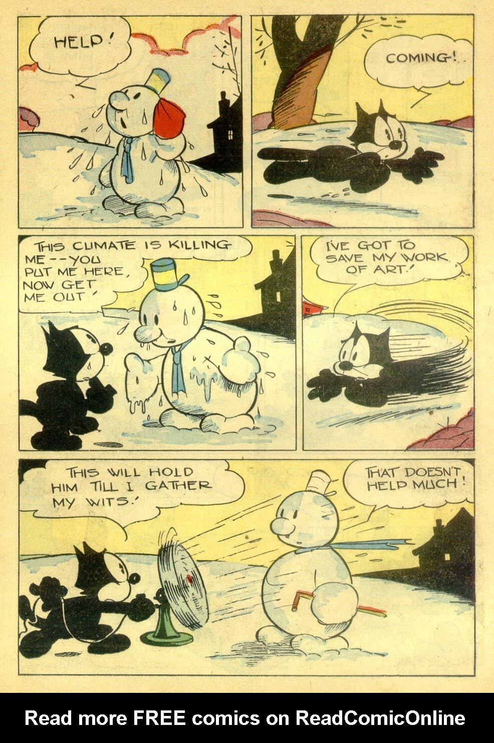Read online Felix the Cat (1948) comic -  Issue #7 - 16