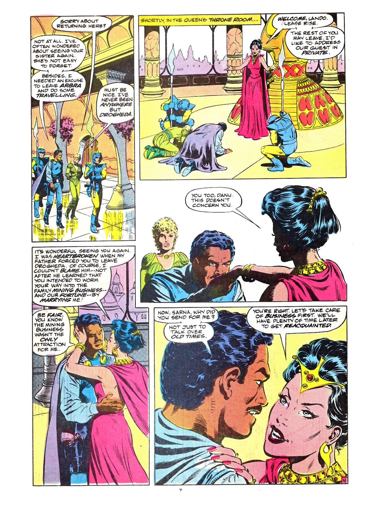 Read online Return of the Jedi comic -  Issue #50 - 7