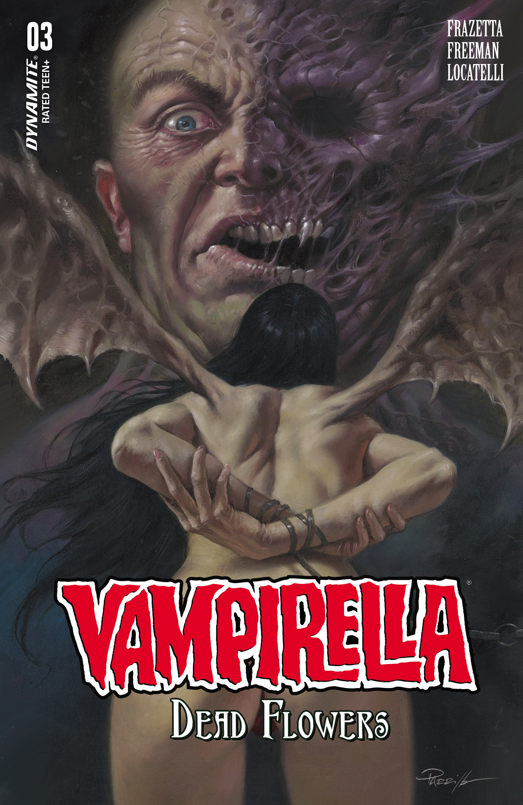 Read online Vampirella: Dead Flowers comic -  Issue #3 - 1