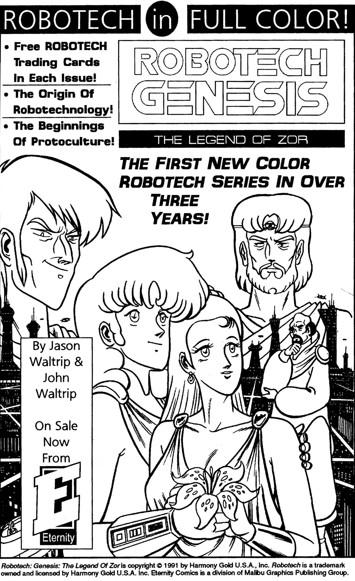 Read online Robotech II: The Sentinels - The Marriage of Rick Hunter and Lisa Hayes comic -  Issue # TPB 3 - 108