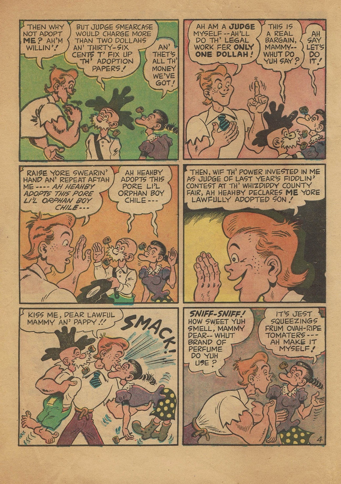 Read online Babe (1948) comic -  Issue #2 - 6