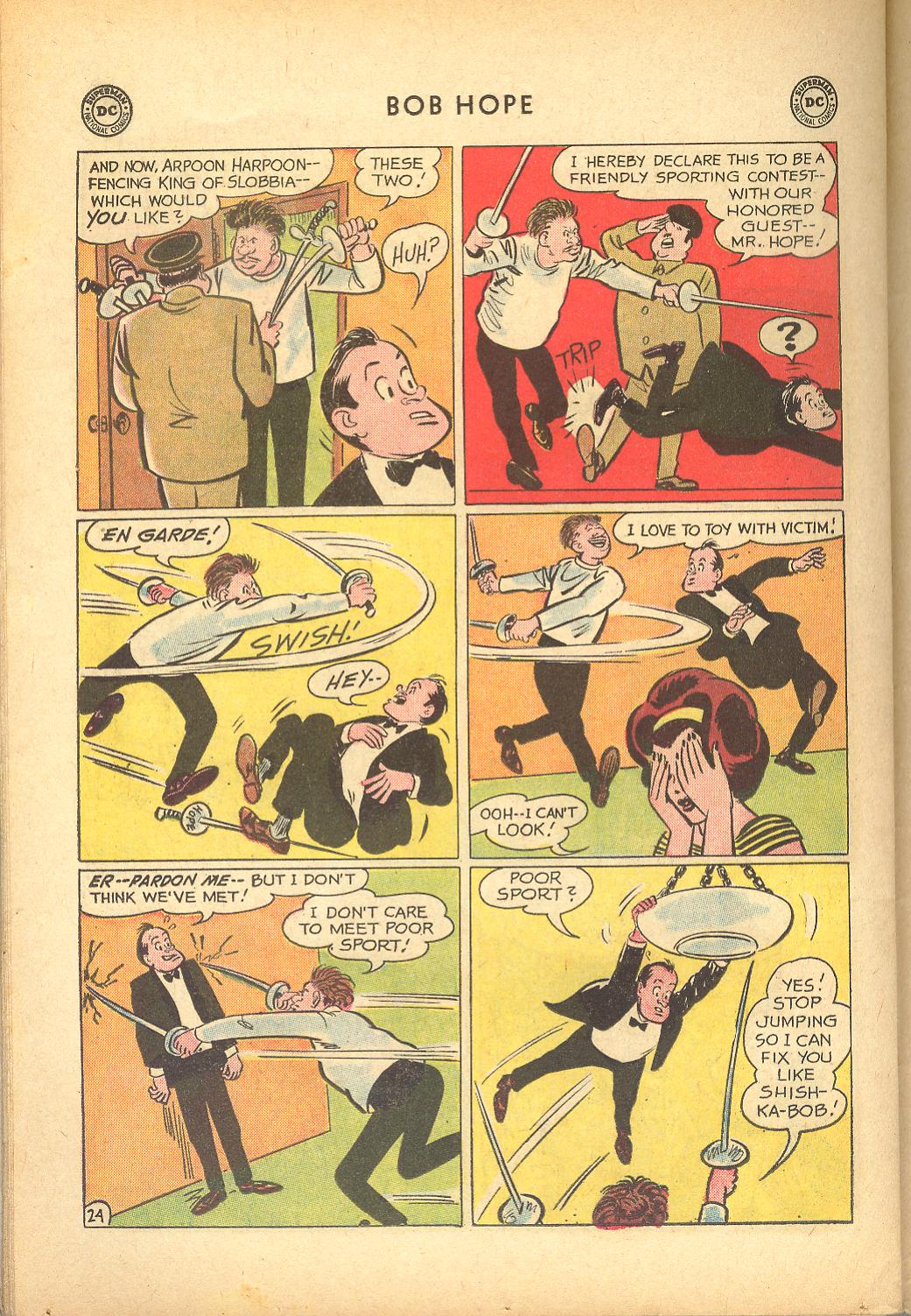 Read online The Adventures of Bob Hope comic -  Issue #84 - 30