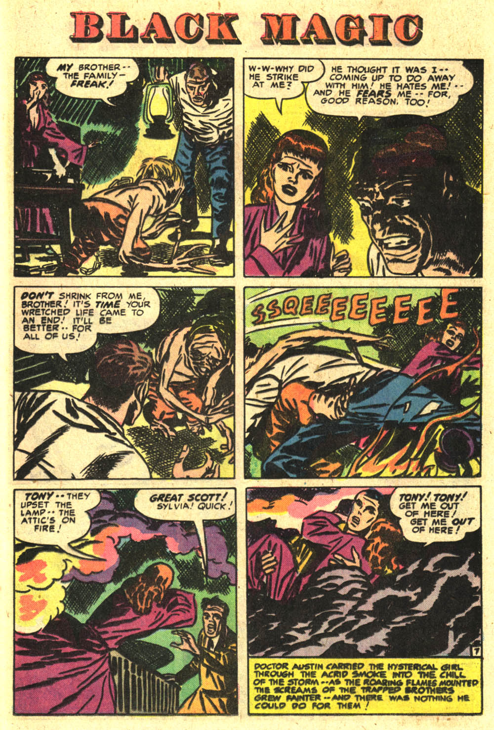Read online Black Magic (1973) comic -  Issue #7 - 24