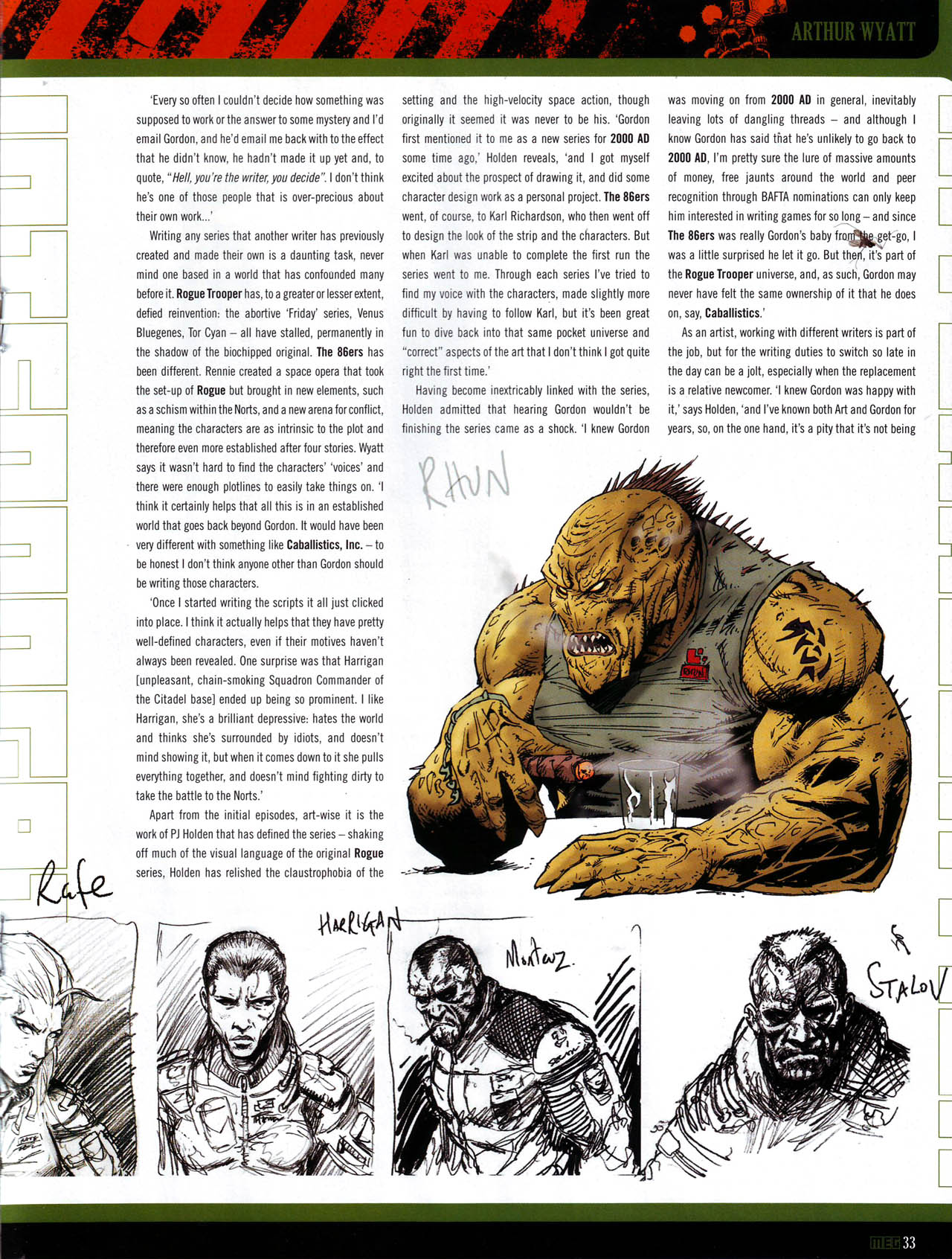 Read online Judge Dredd Megazine (Vol. 5) comic -  Issue #282 - 33