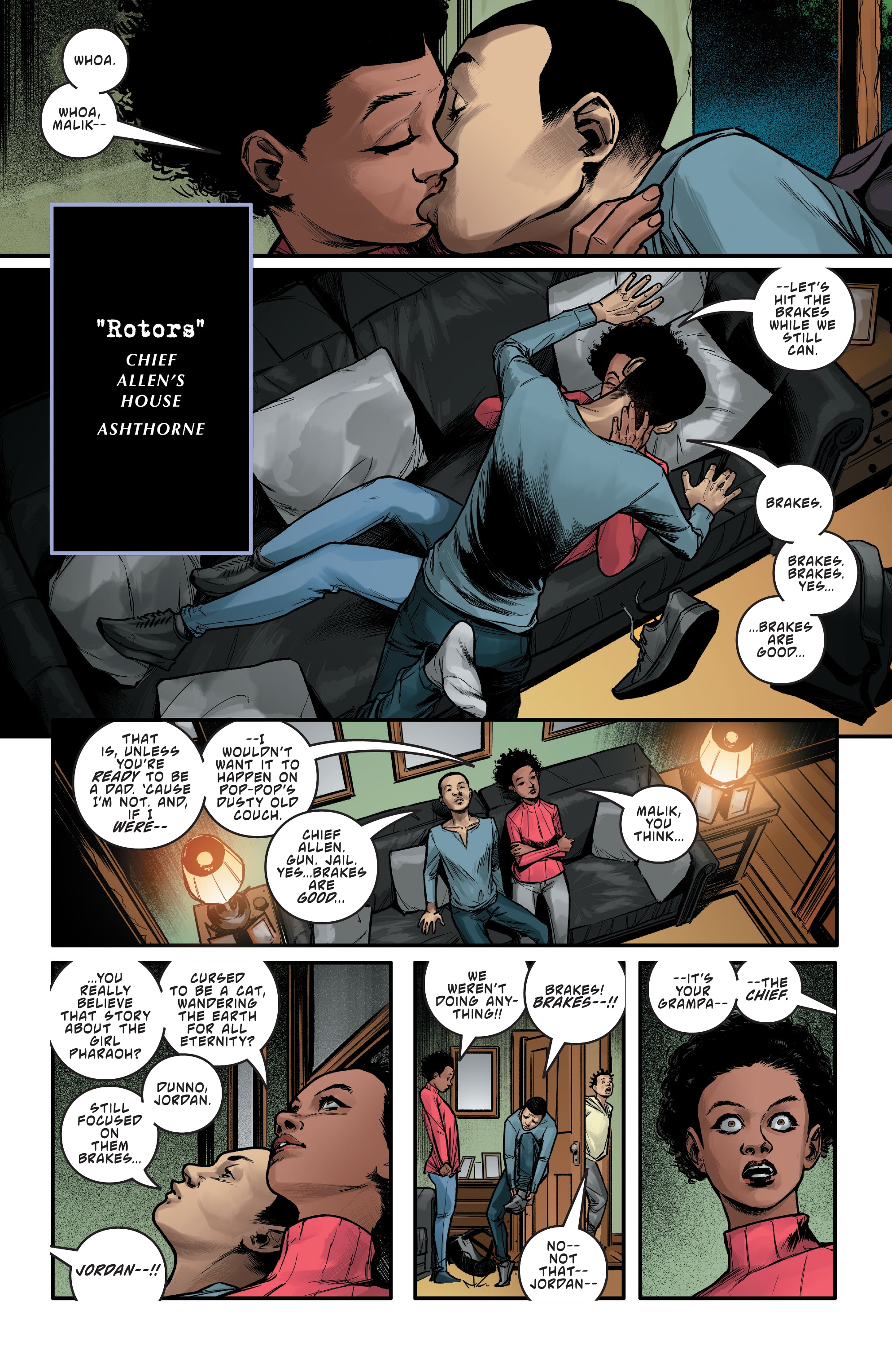 Read online Sacred Six comic -  Issue #5 - 16