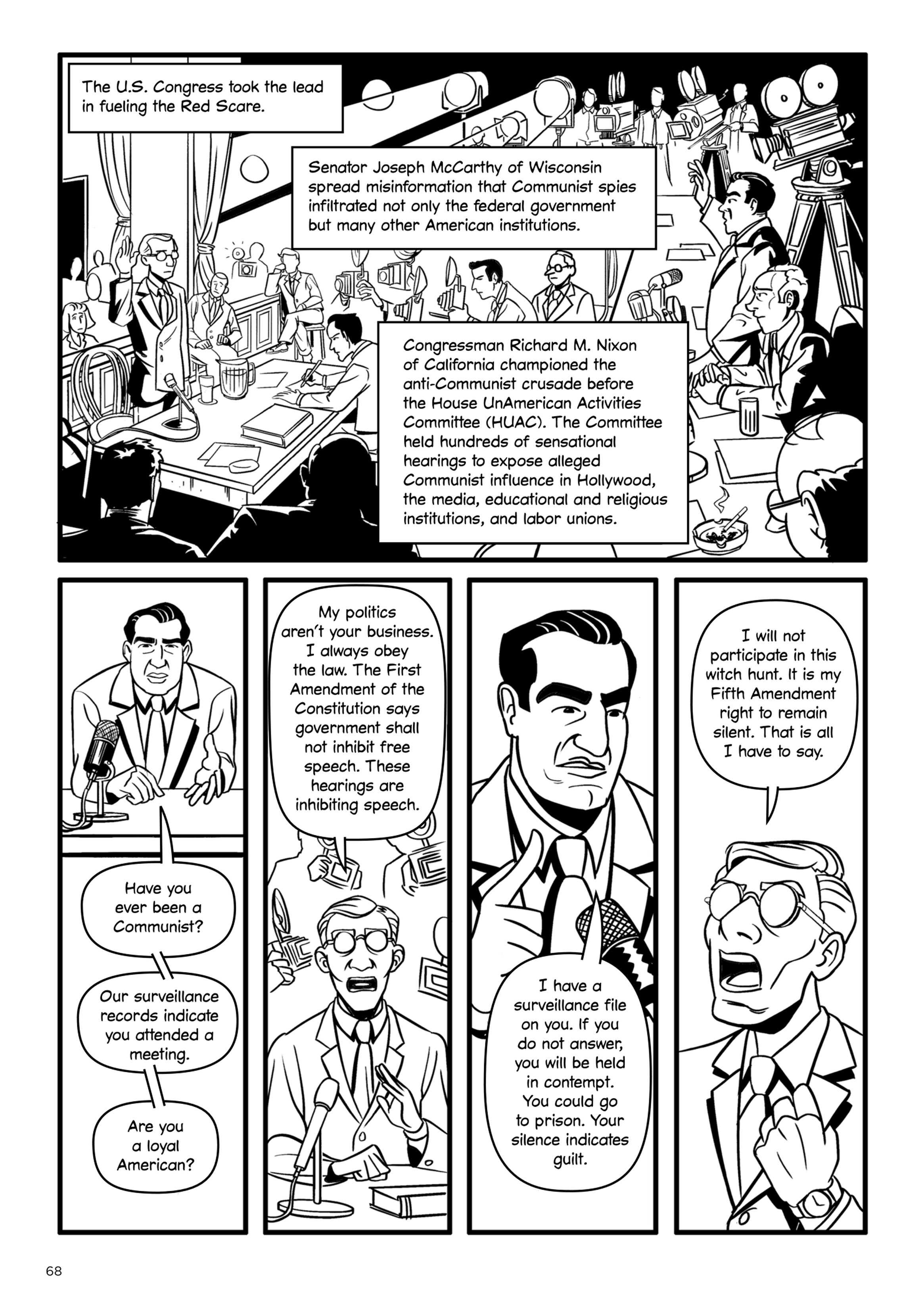 Read online The Machine Never Blinks: A Graphic History of Spying and Surveillance comic -  Issue # TPB - 78