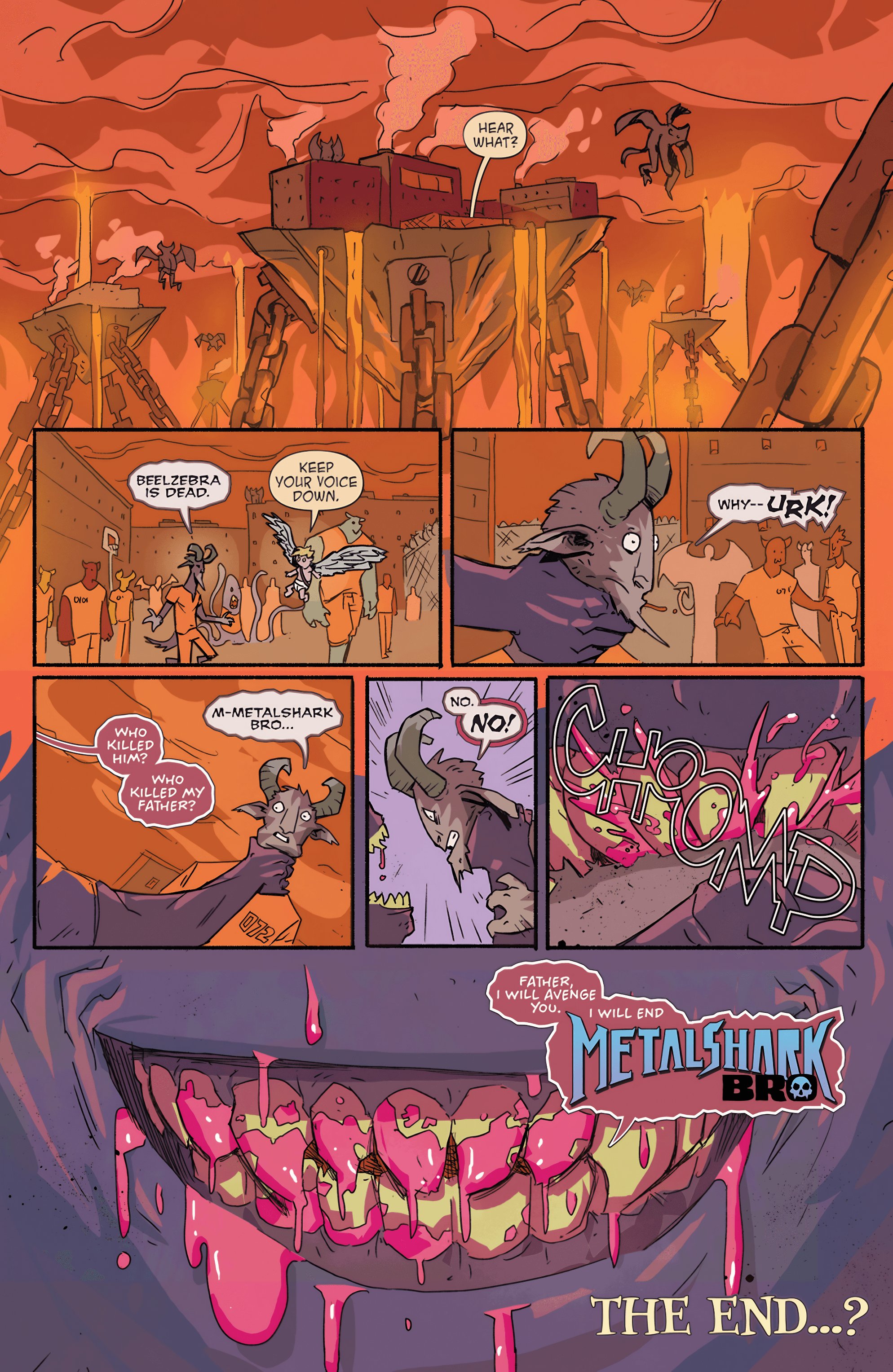 Read online Metalshark Bro: What the Fin? comic -  Issue # TPB - 90