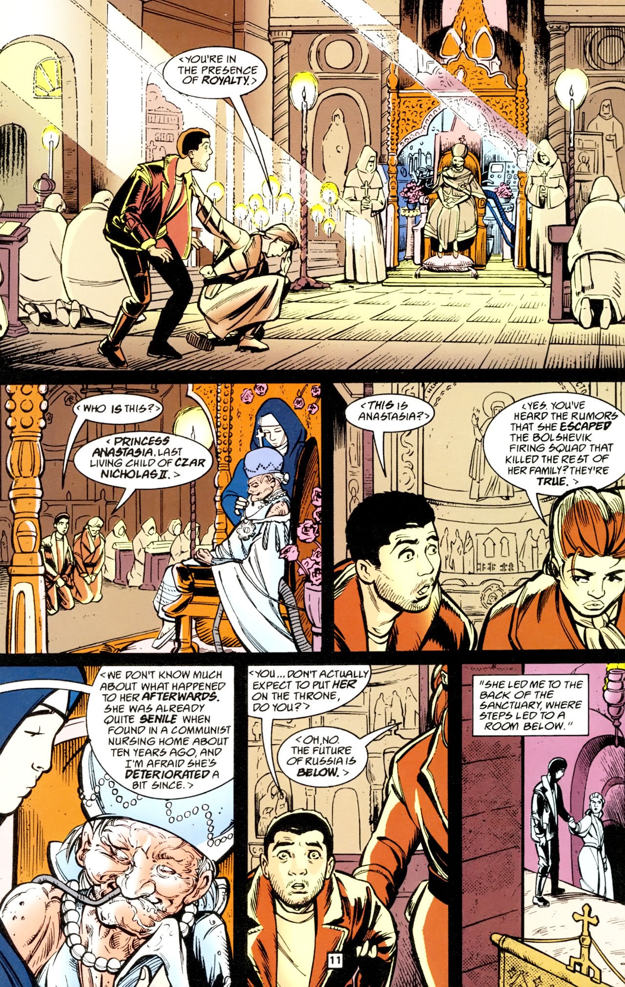 Read online Vertigo Vérité: The Unseen Hand comic -  Issue #3 - 7