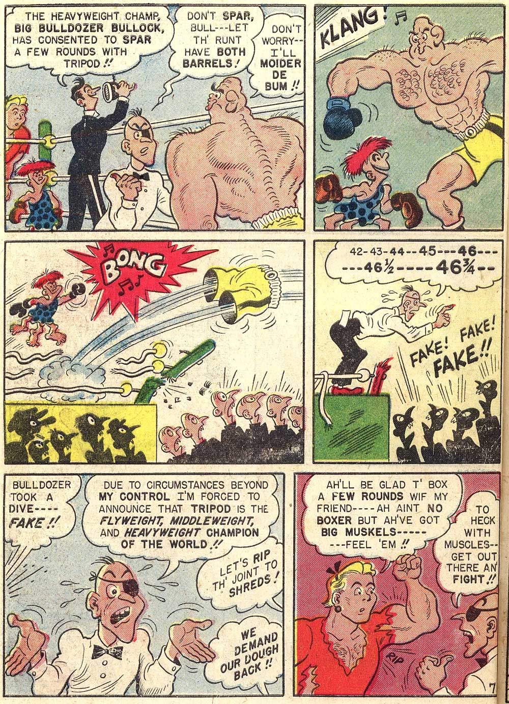 Read online Babe (1948) comic -  Issue #7 - 37