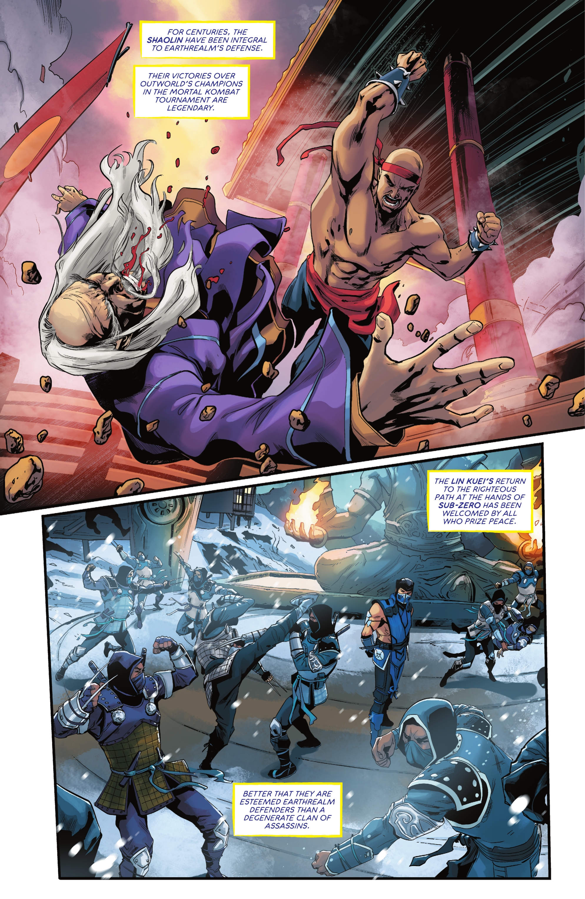 Read online Mortal Kombat: Onslaught comic -  Issue # Full - 5