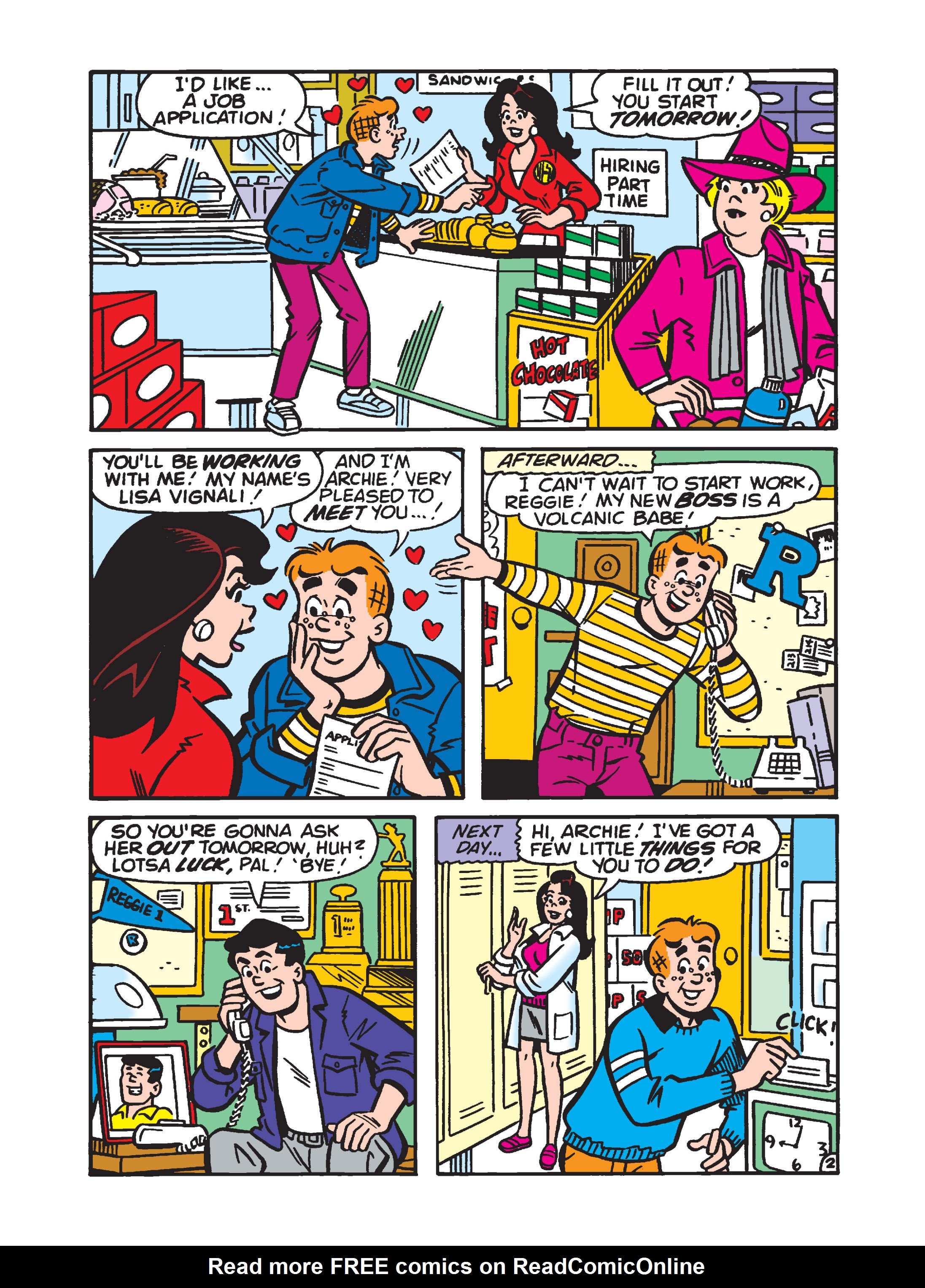 Read online Archie's Double Digest Magazine comic -  Issue #238 - 217