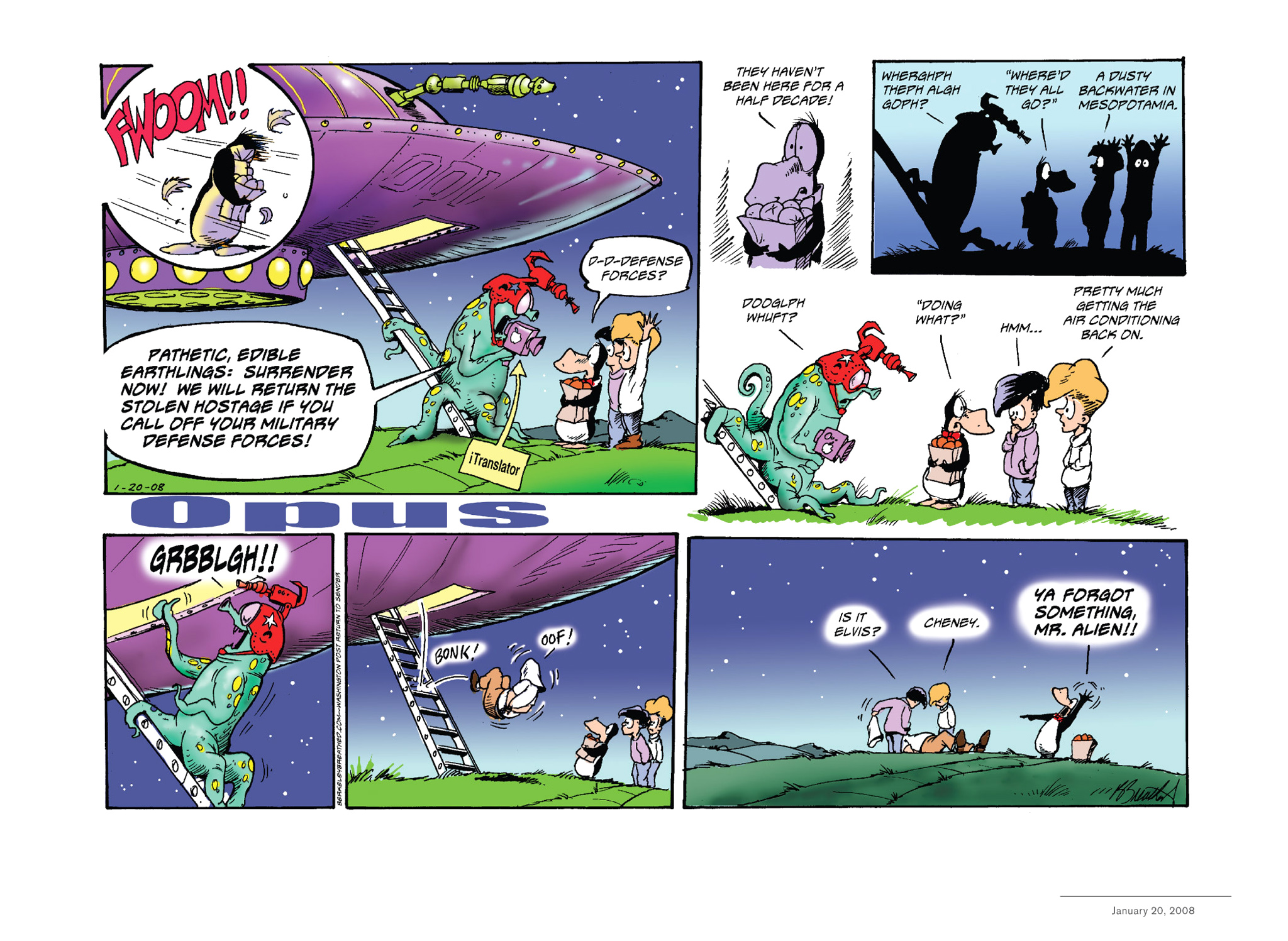 Read online Opus Complete Sunday Strips From 2003-2008 comic -  Issue # TPB (Part 3) - 26