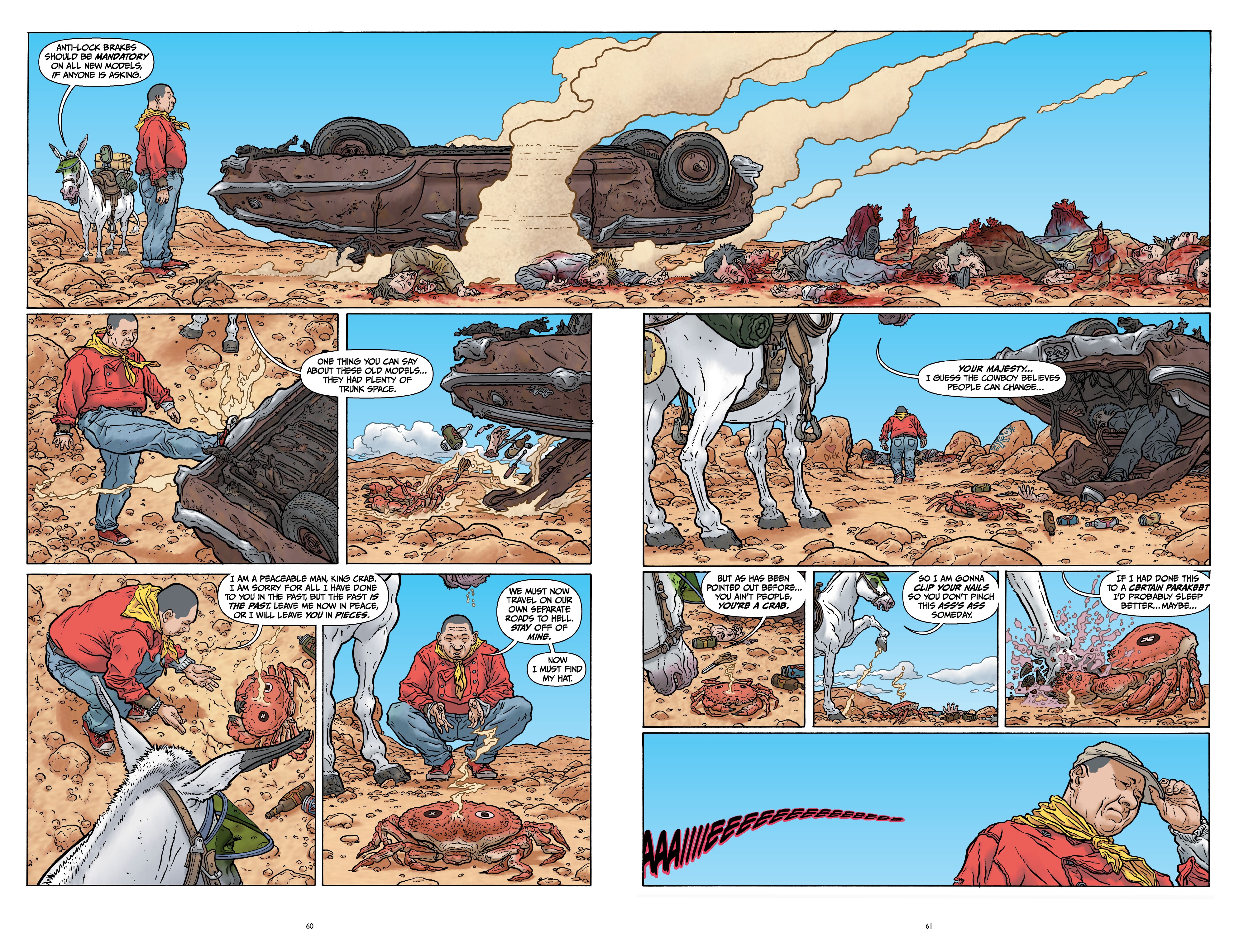Read online Shaolin Cowboy comic -  Issue # _Start Trek (Part 1) - 46