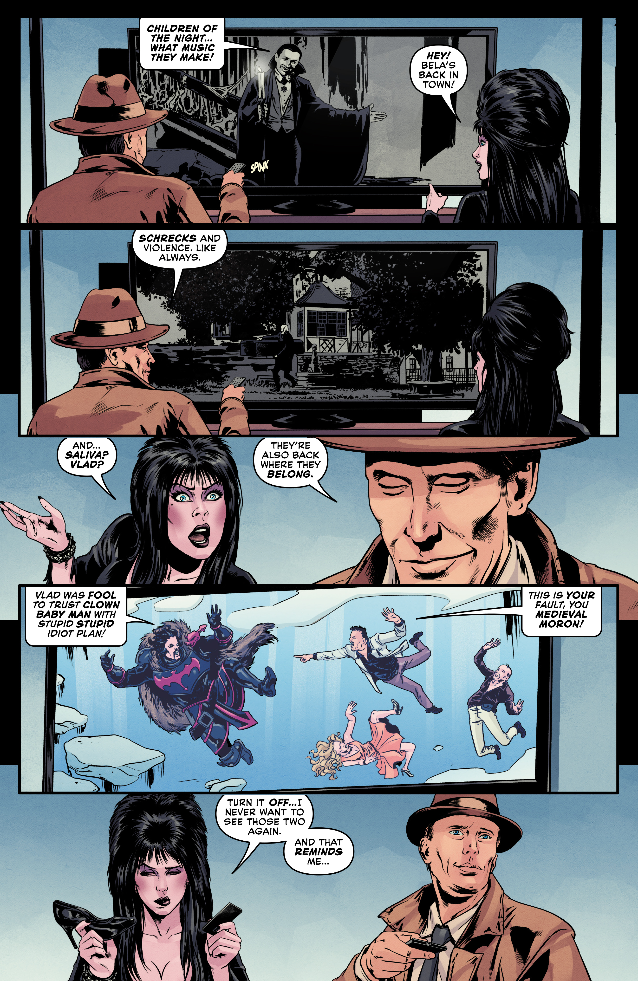 Read online Elvira in Monsterland comic -  Issue #5 - 23