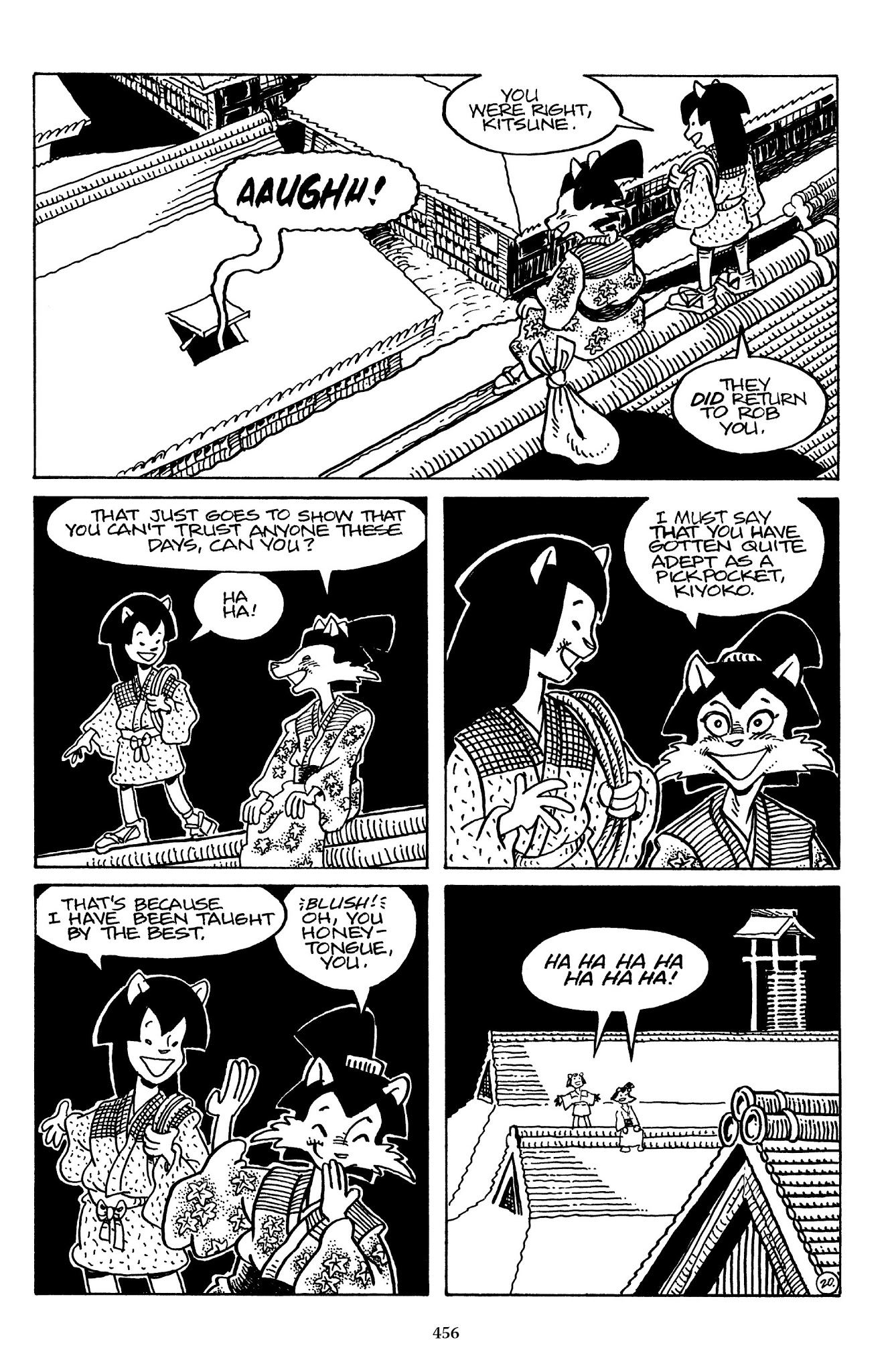 Read online The Usagi Yojimbo Saga comic -  Issue # TPB 7 - 448