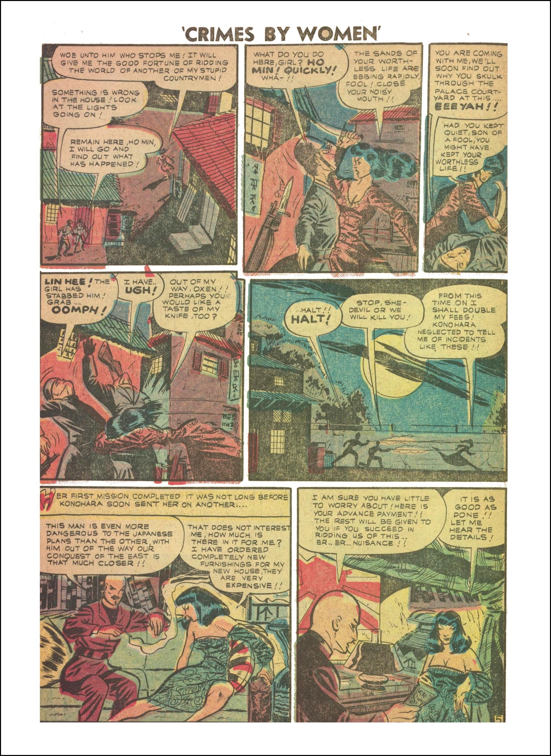 Read online Crimes By Women comic -  Issue #5 - 6