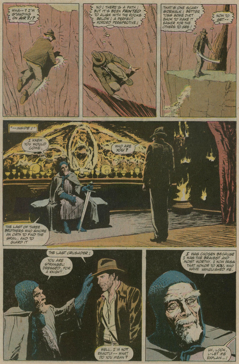 Read online Indiana Jones and the Last Crusade comic -  Issue #4 - 17