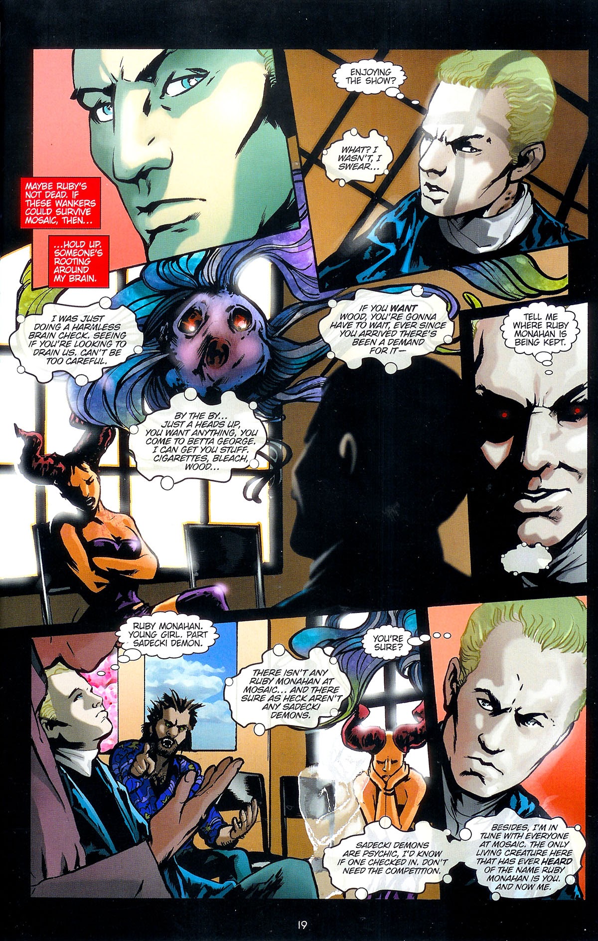Read online Spike: Asylum comic -  Issue #2 - 21