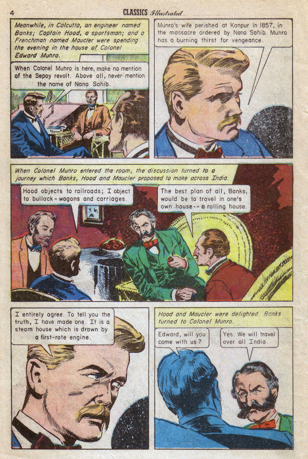 Read online Classics Illustrated comic -  Issue #166 - 6