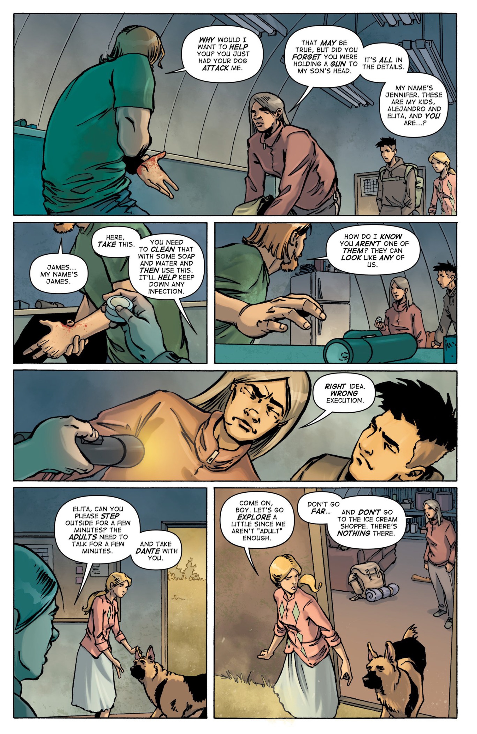 Read online Midnight Sky comic -  Issue #5 - 8