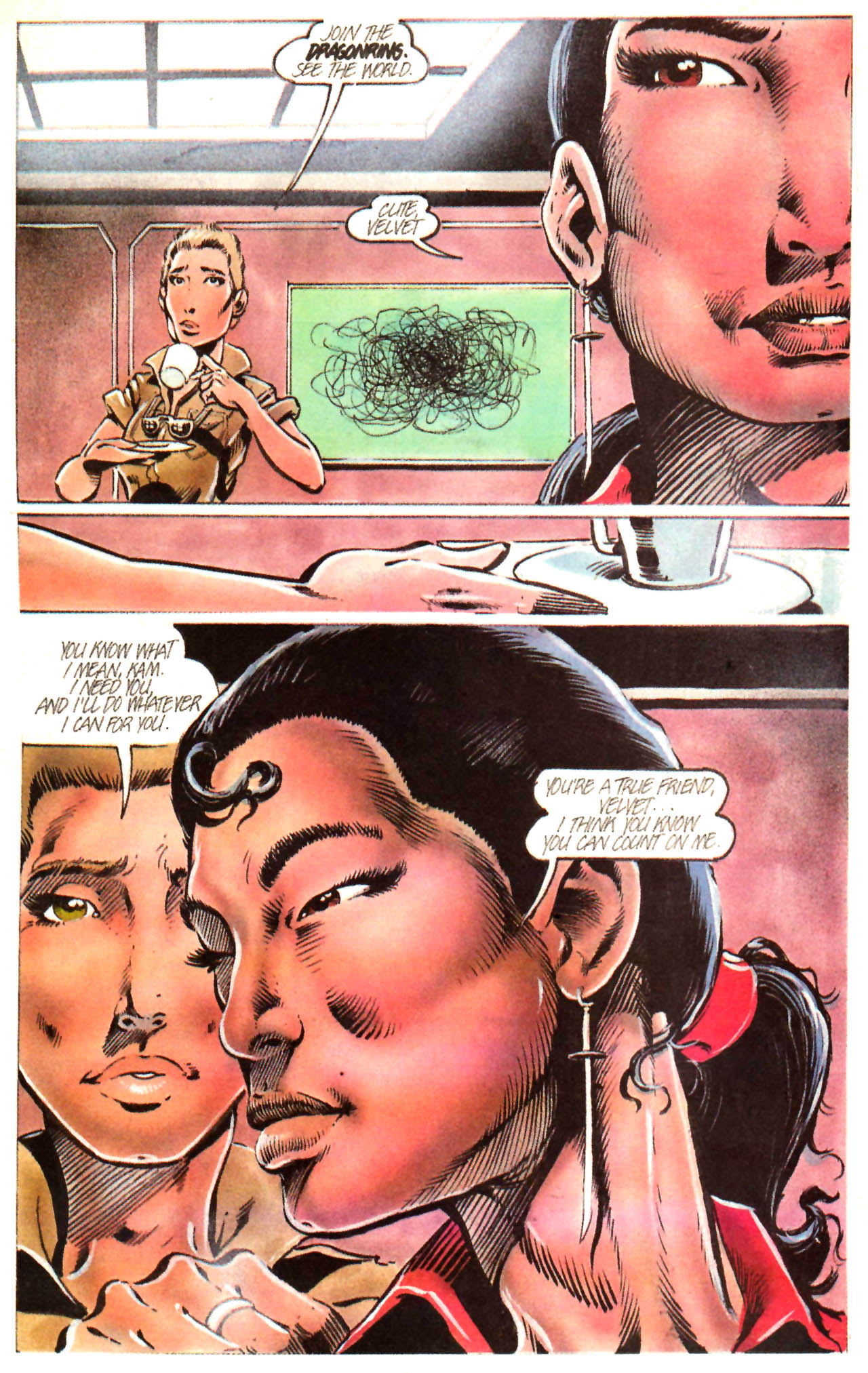 Read online Dragonring (1987) comic -  Issue #11 - 10
