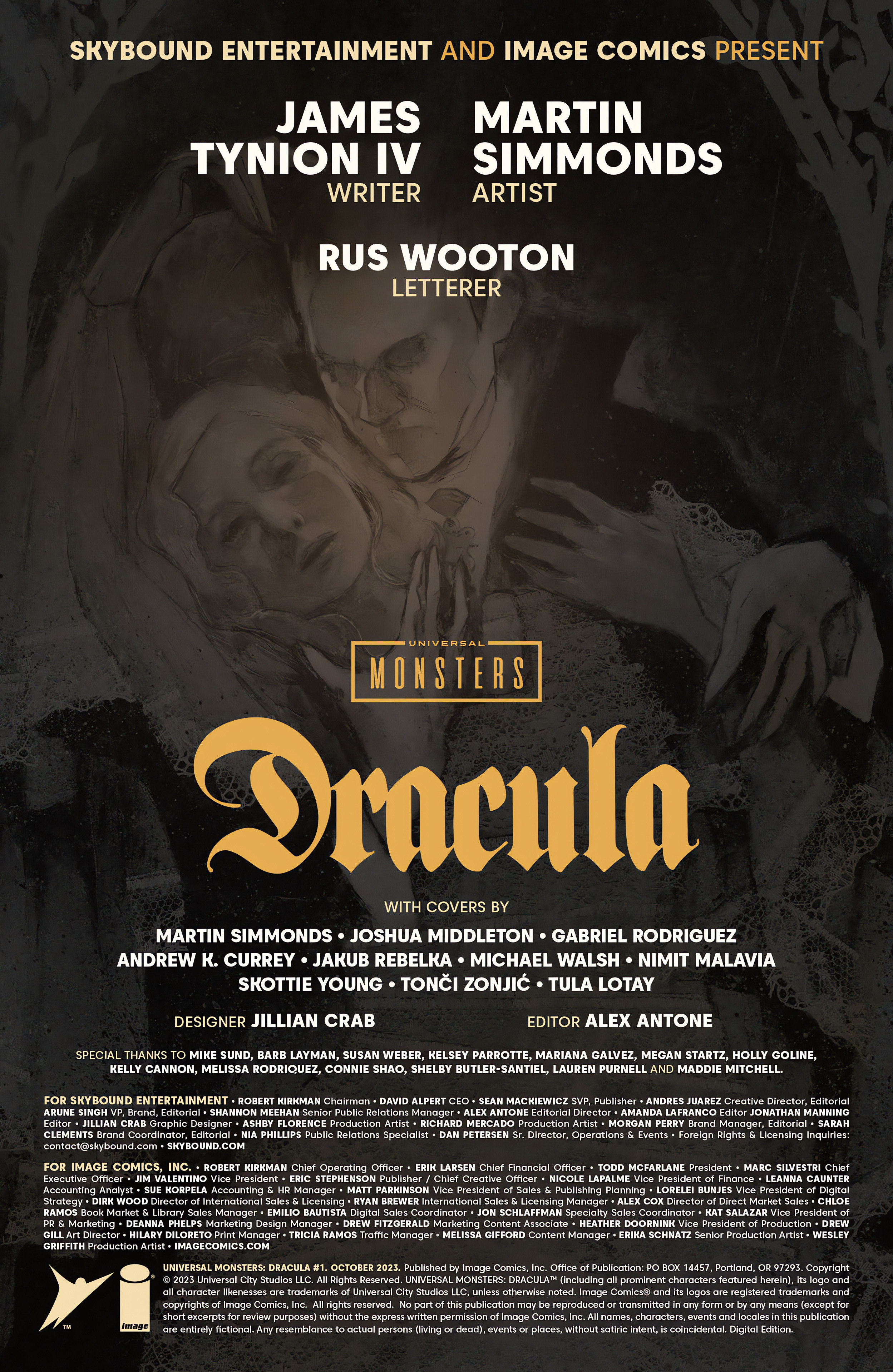 Read online Universal Monsters: Dracula comic -  Issue #1 - 2