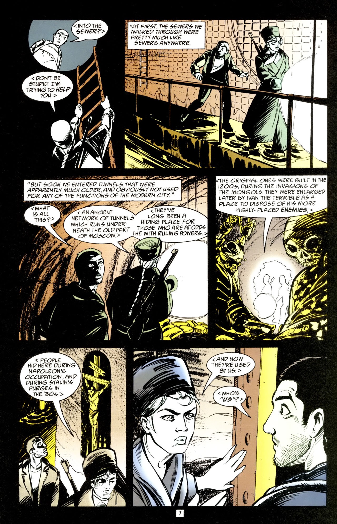 Read online Vertigo Vérité: The Unseen Hand comic -  Issue #3 - 3