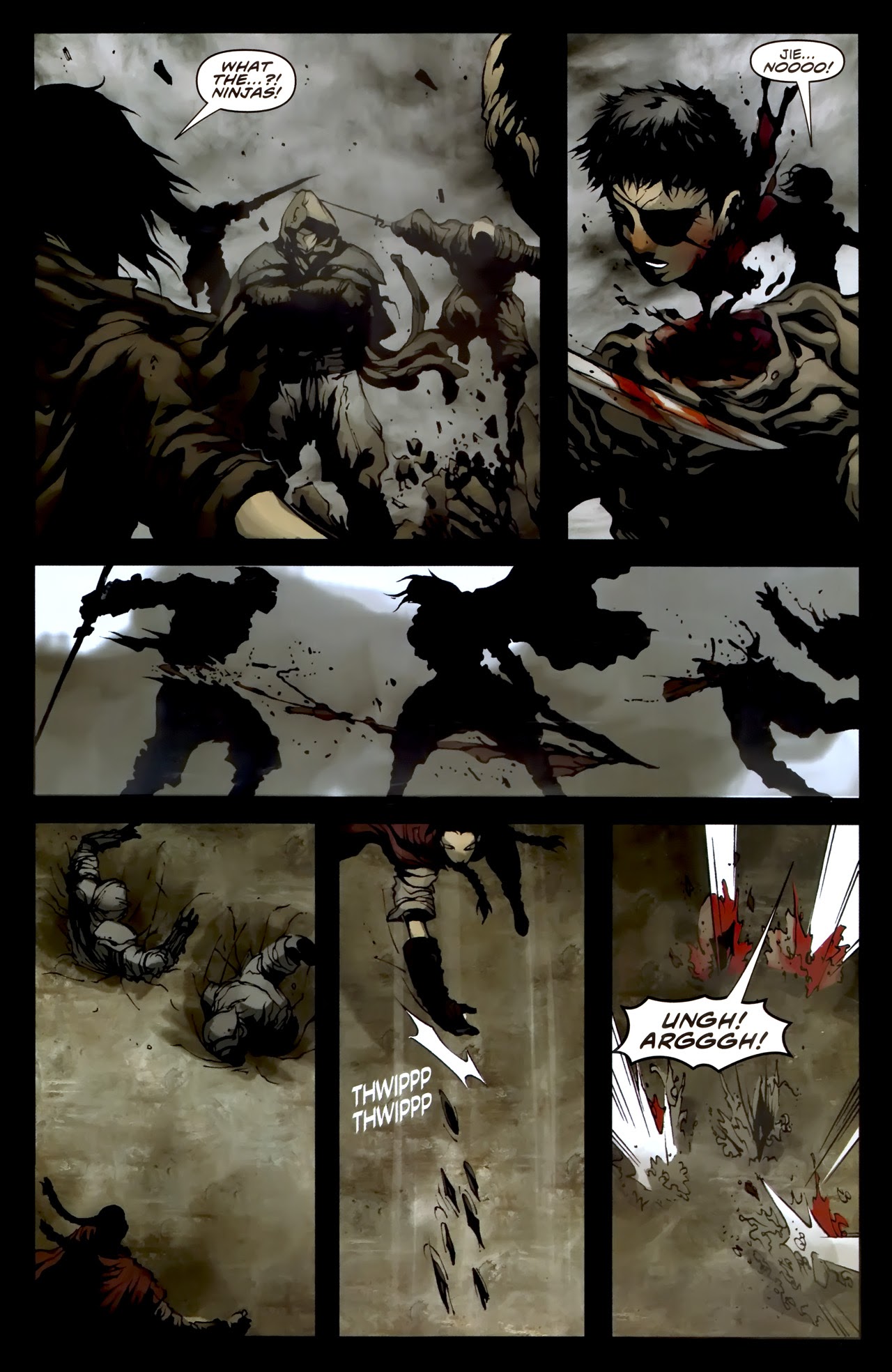 Read online Widow Warriors comic -  Issue #3 - 21