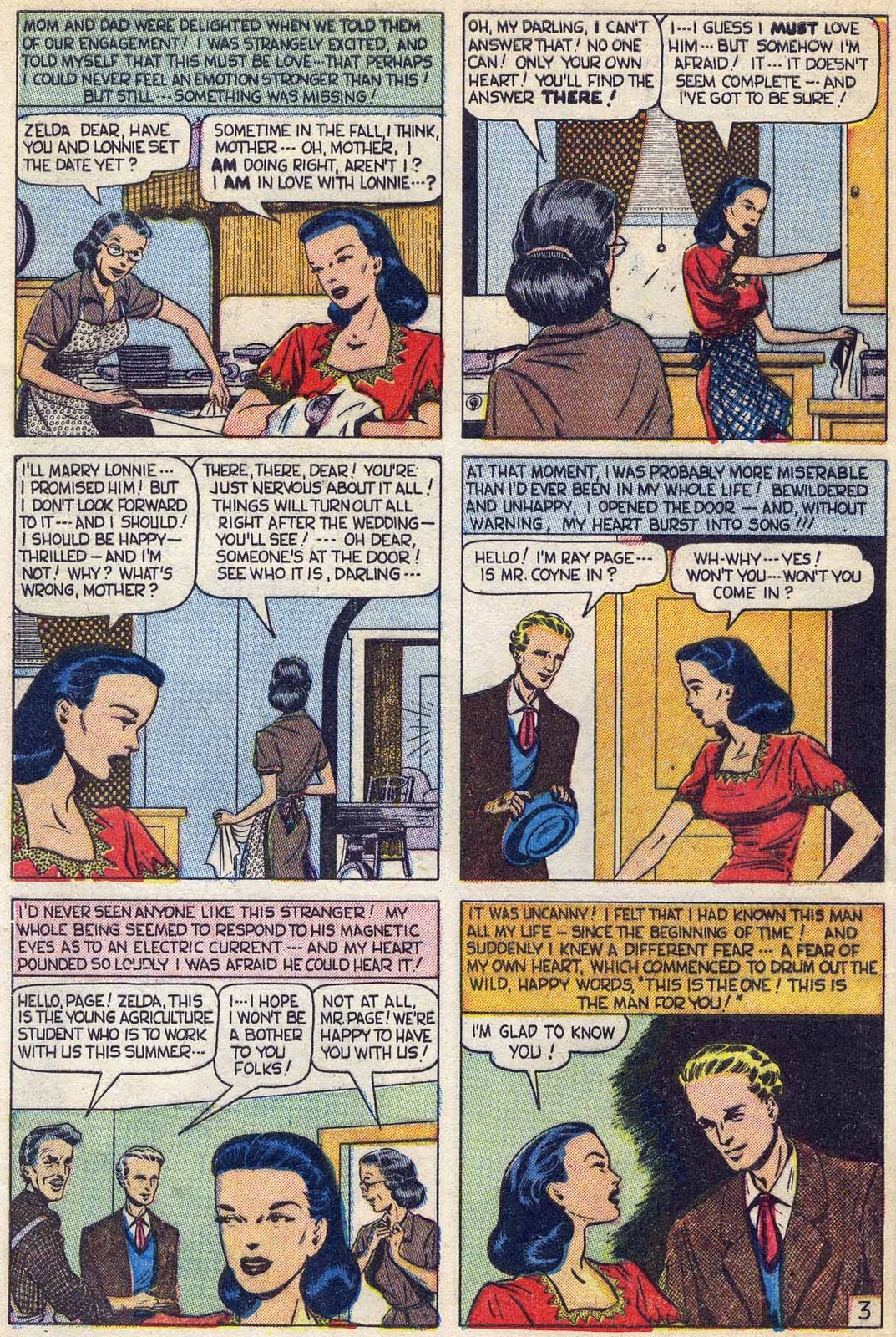 Read online Girl Comics (1949) comic -  Issue #3 - 4