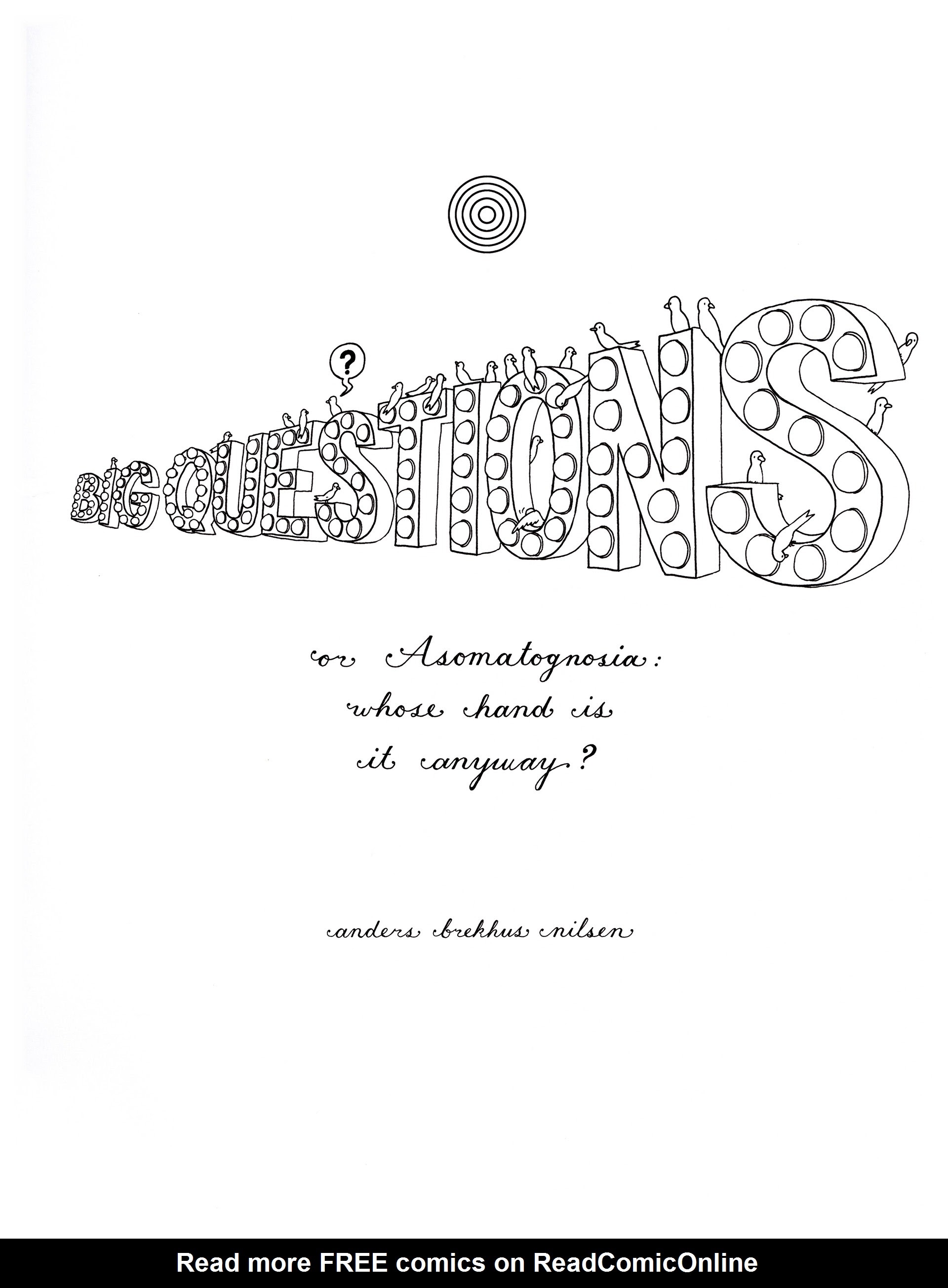 Read online Big Questions comic -  Issue # TPB (Part 1) - 8