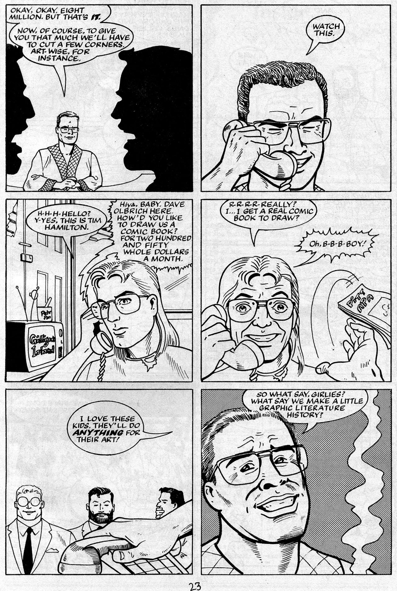 Read online The Trouble With Girls (1989) comic -  Issue #19 - 25